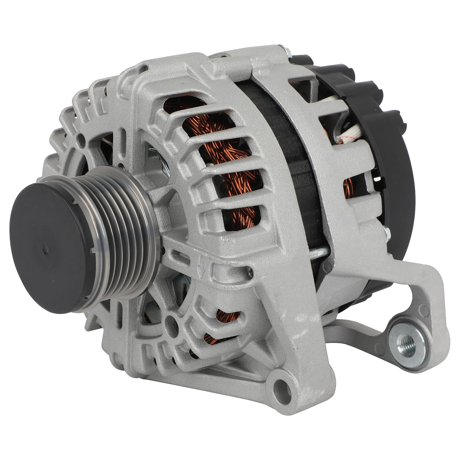 SCITOO Alternator Fit for Chevrolet for Cruze 2011 2012 2013 2014 2015 2016, L4 1.8L- 12V 130Amp CW SC6 Pulley Class, Replace OE
