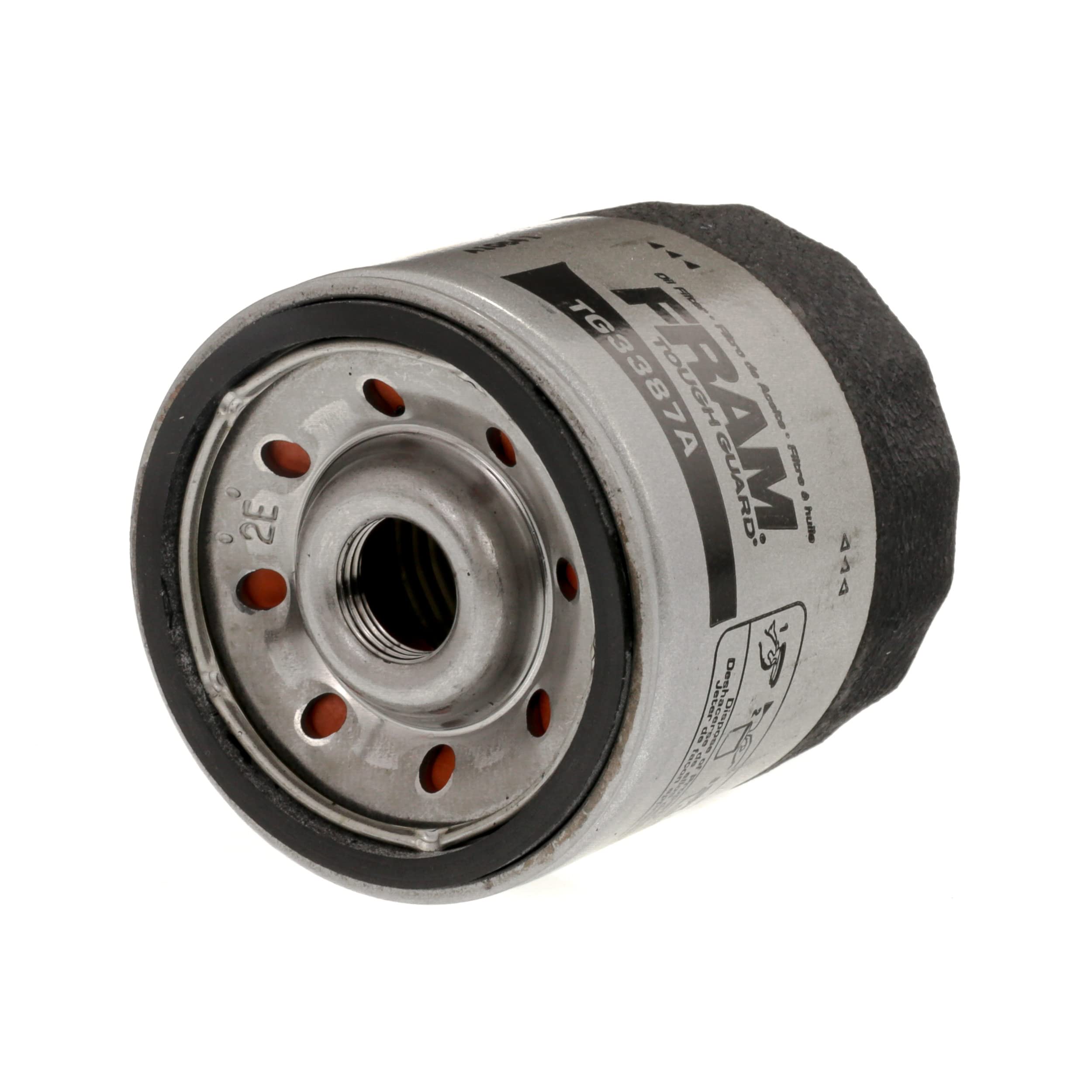 Fram Tough Guard Replacement Oil Filter Tg16, Designed For Interval Full-Flow Changes Lasting Up To 15K Miles