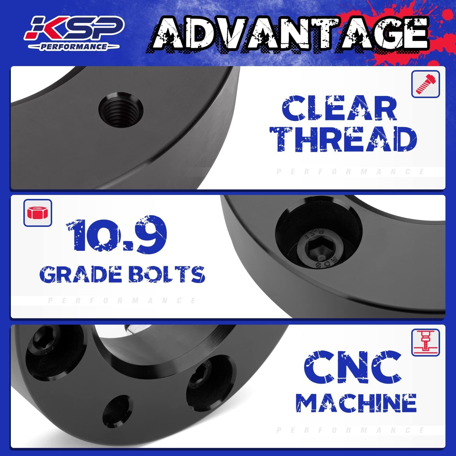 Ksp 2In Level Kits For F150 2004-2025,2'' Front Leveling Lift Kits Compatible With Expedition 03-18,Mark Lt 2005-2008, Aluminum