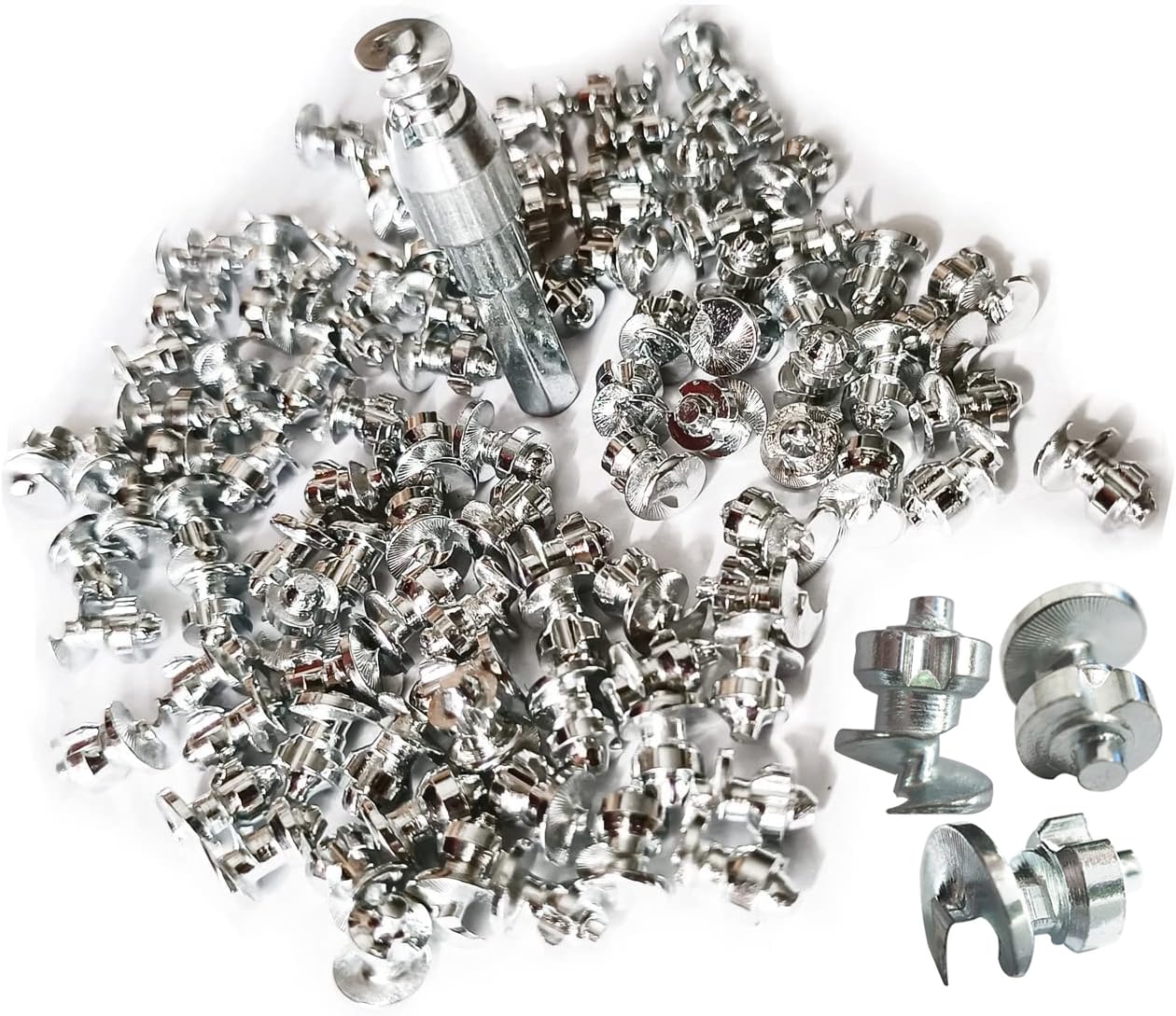 Marrkey Tires Studs/Screw Snow carbide Spikes/Wheel Tyres Studs for racing car,bicycle,bike,Fat Bikes, Scooters Tires,Running Sh