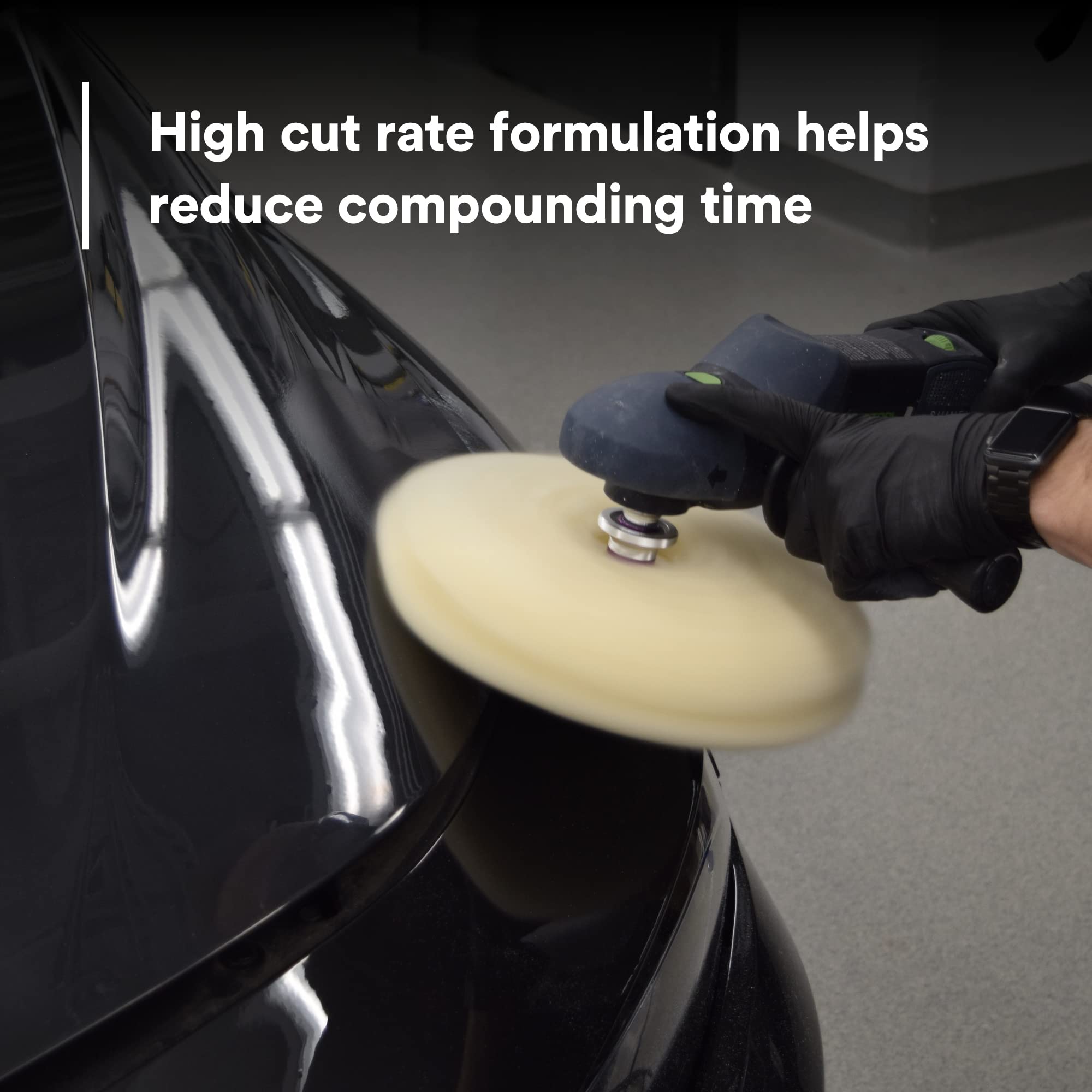 3M Rubbing Compound, 05973, Liquid Formula,1 Qt (32 Fl Oz/946 Ml)