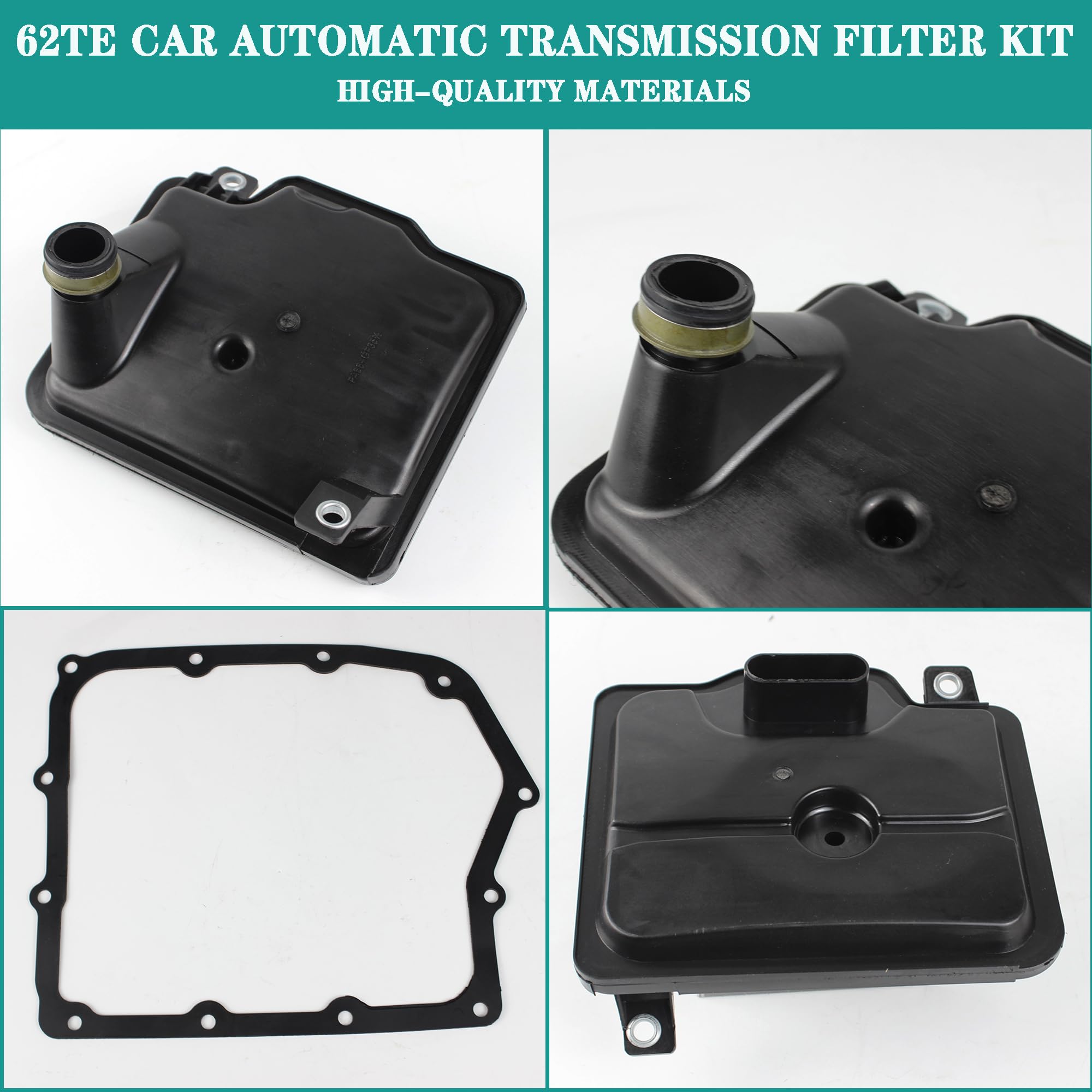 Yzusgomumu 62Te Automatic Transmission Filter Kit Compatible With Dodge Avenger Grand Caravan Journey Chrysler Pacifica Sebring