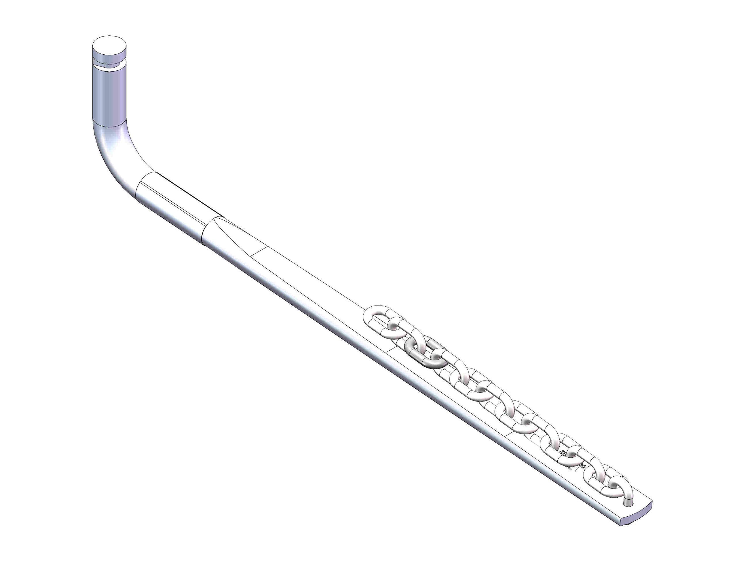 Husky Towing 31520 501-800# Sprg Bar Assy W/Chain