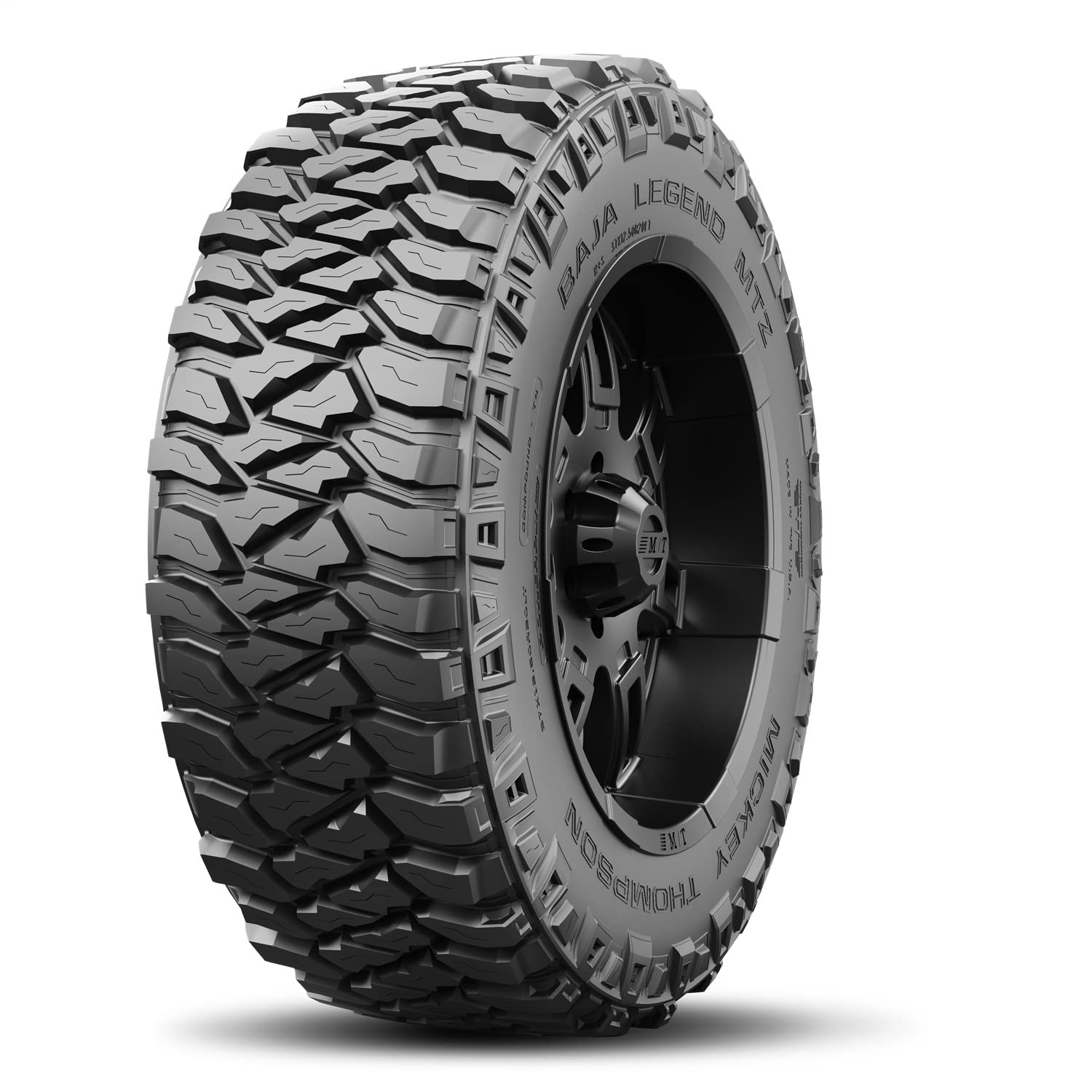 Mickey Thompson Baja Legend Mtz Mud Terrain Lt35X12.50R20 125Q F Light Truck Tire