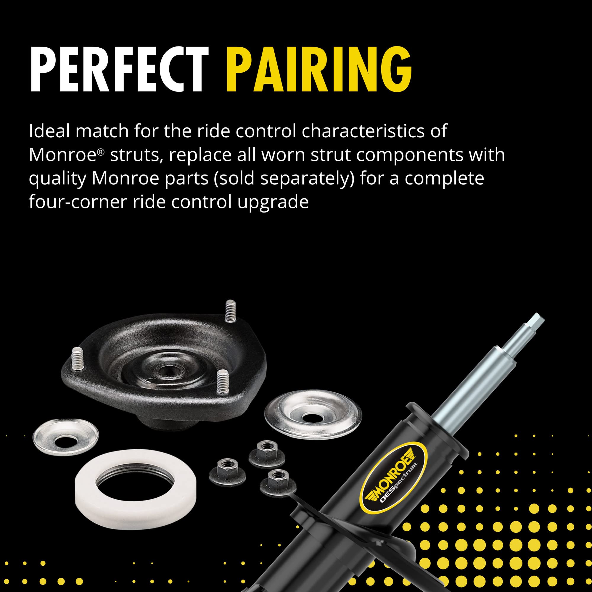 Monroe Shocks & Struts Strut-Mate 909931 Coil Spring Insulator.