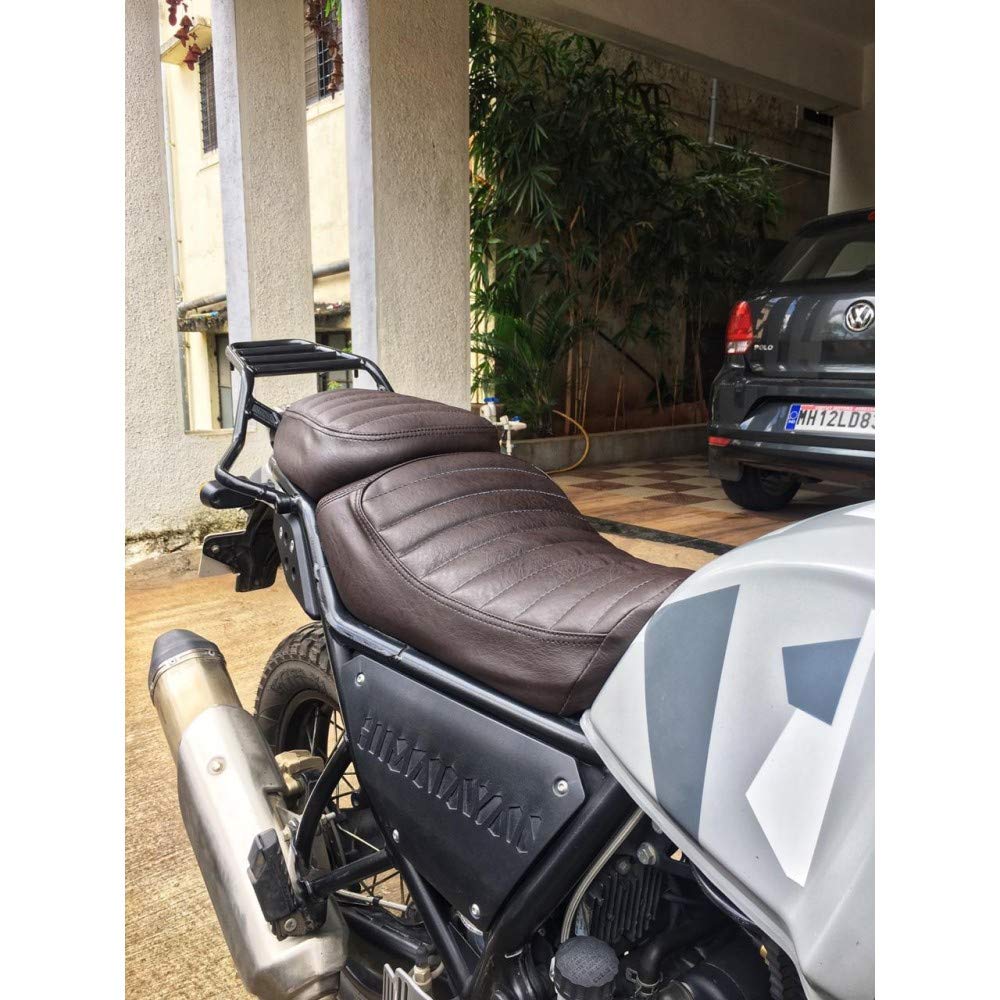 Sahara Seats Himalayan Retro Look with Added Cushion Seat Cover (Dark Chocolate)