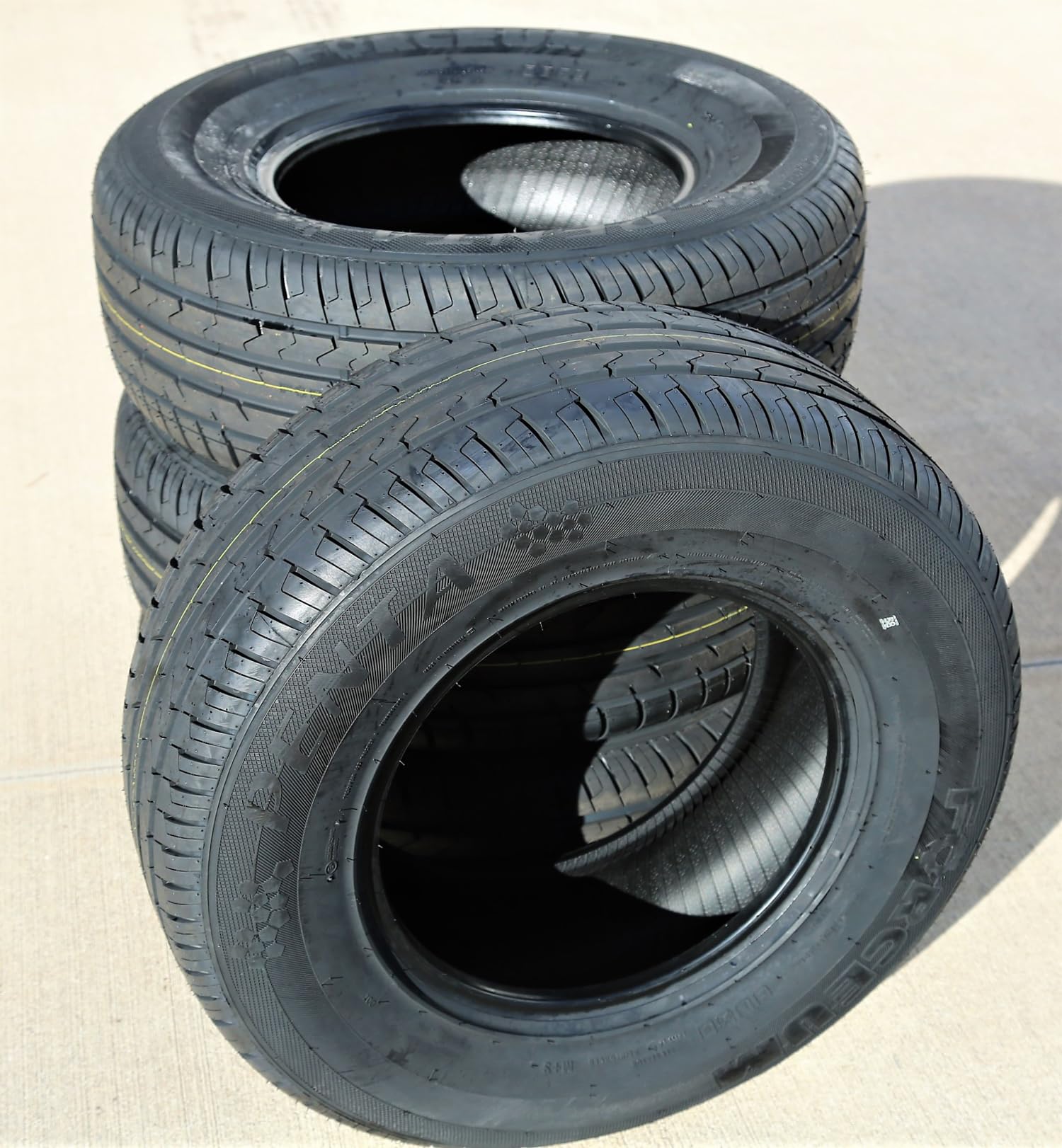 Forceum Penta All-Season Truck/SUV Tires - 225/65R17, 4-Ply, Load Range XL, Black Side Wall, UTQG 400AA, Set of