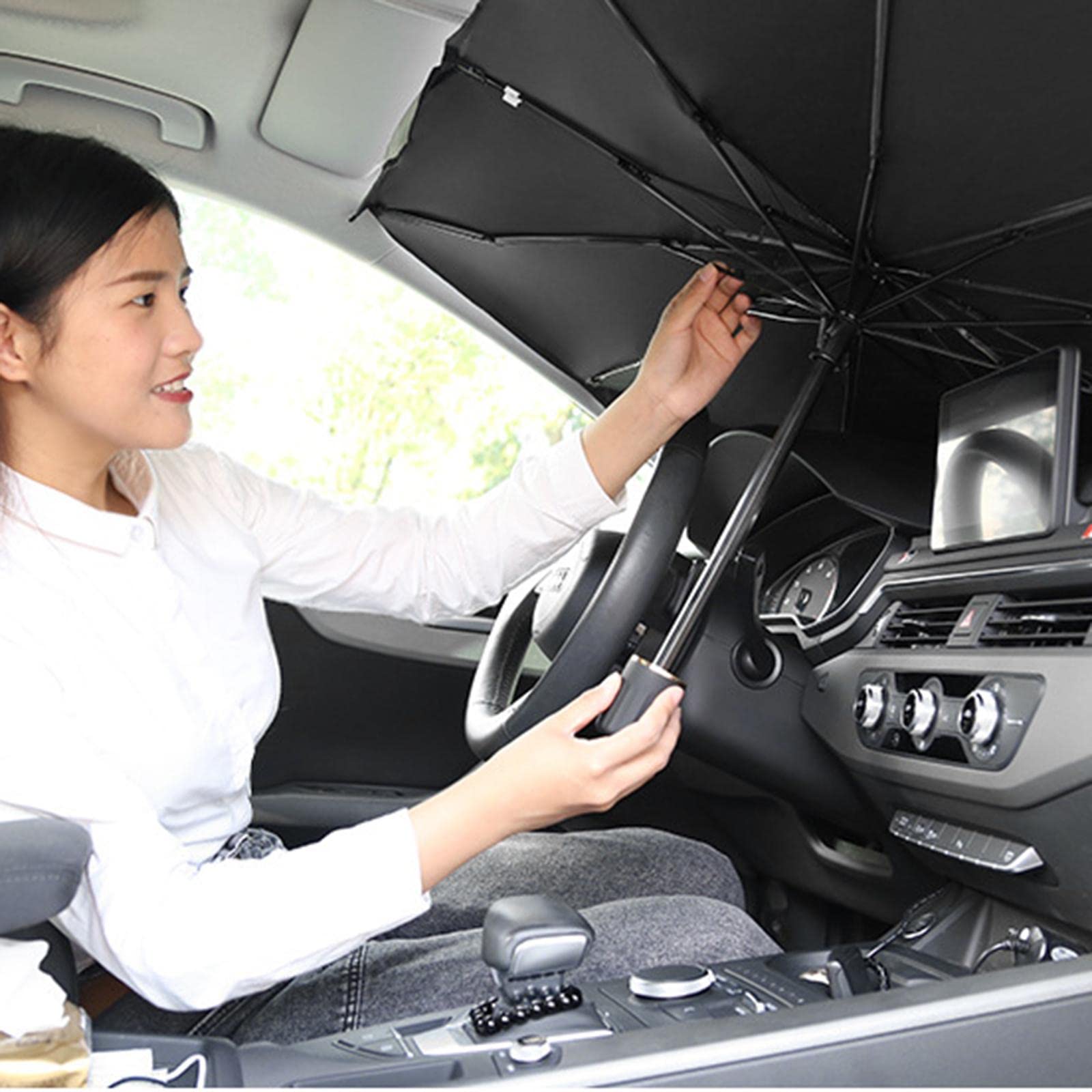 APIRILY Foldable Car Windshield Sunshade Window Cover Sun Shade Umbrella 122x65x34cm | Ebay Motors | Automotive Tools & Supplies