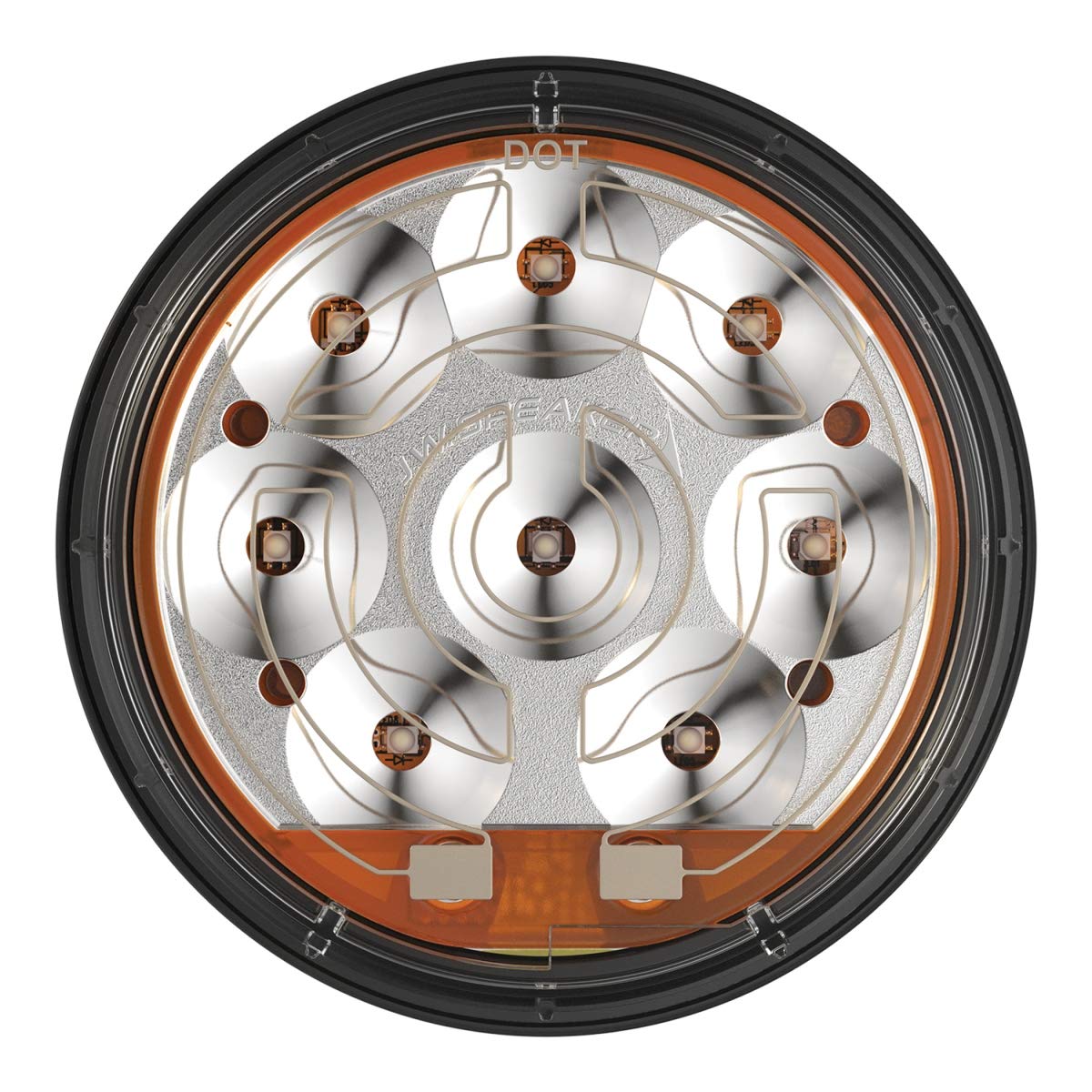 J.W. Speaker 0346471 Model 234 12-24V Dot Led Heated Reverse Light