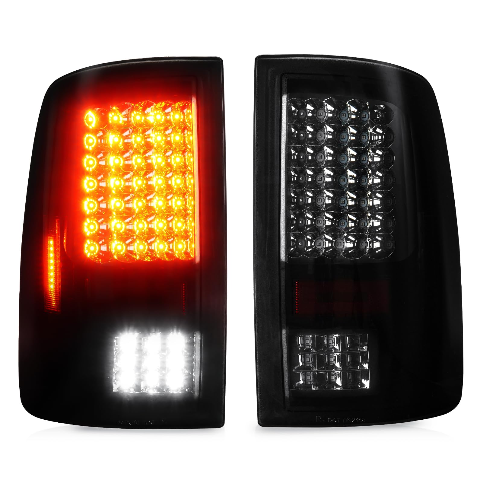 Tresound Led Tail Light For Dodge Ram 1500 2009-2010, Ram 2500 & 3500 2010, Ram 1500 & 2500 & 3500 2011-2018, Ram 1500 Classic 2