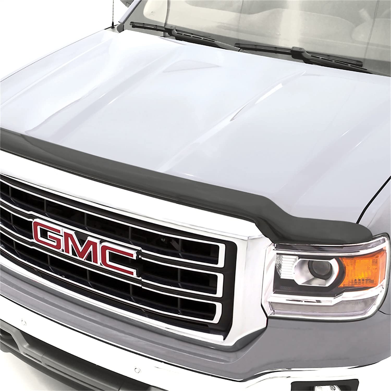 Auto Ventshade [Avs] Hoodflector / Hood Shield | Fits 2005 - 2011 Toyota Tacoma, 1 Pc. | Dark Smoke - 21803