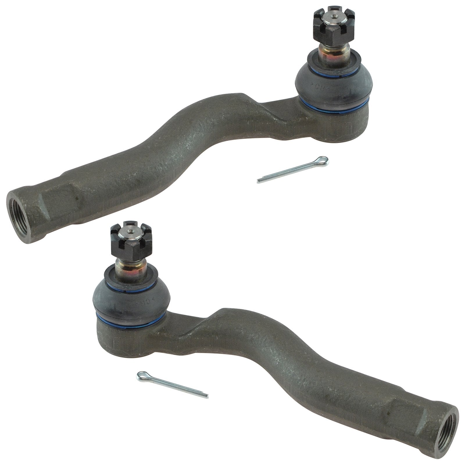 TRQ Tie Rod Set - 4 Piece Inner & Outer for 2007-21 Toyota Tundra, 2008-22 Sequoia, Model PSA55536