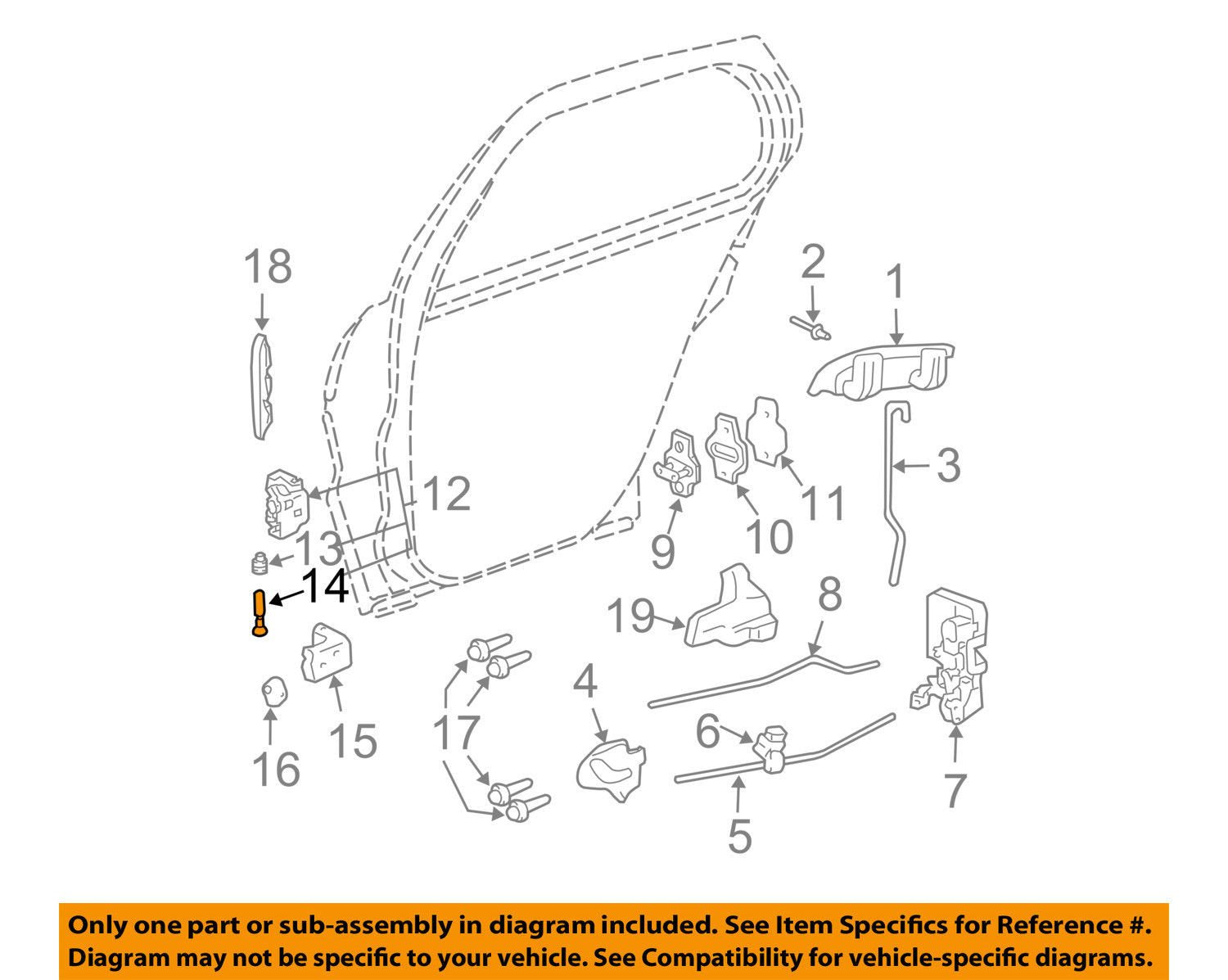 General Motors GM 20262500 PIN - Essential Automotive Component, Durable Design