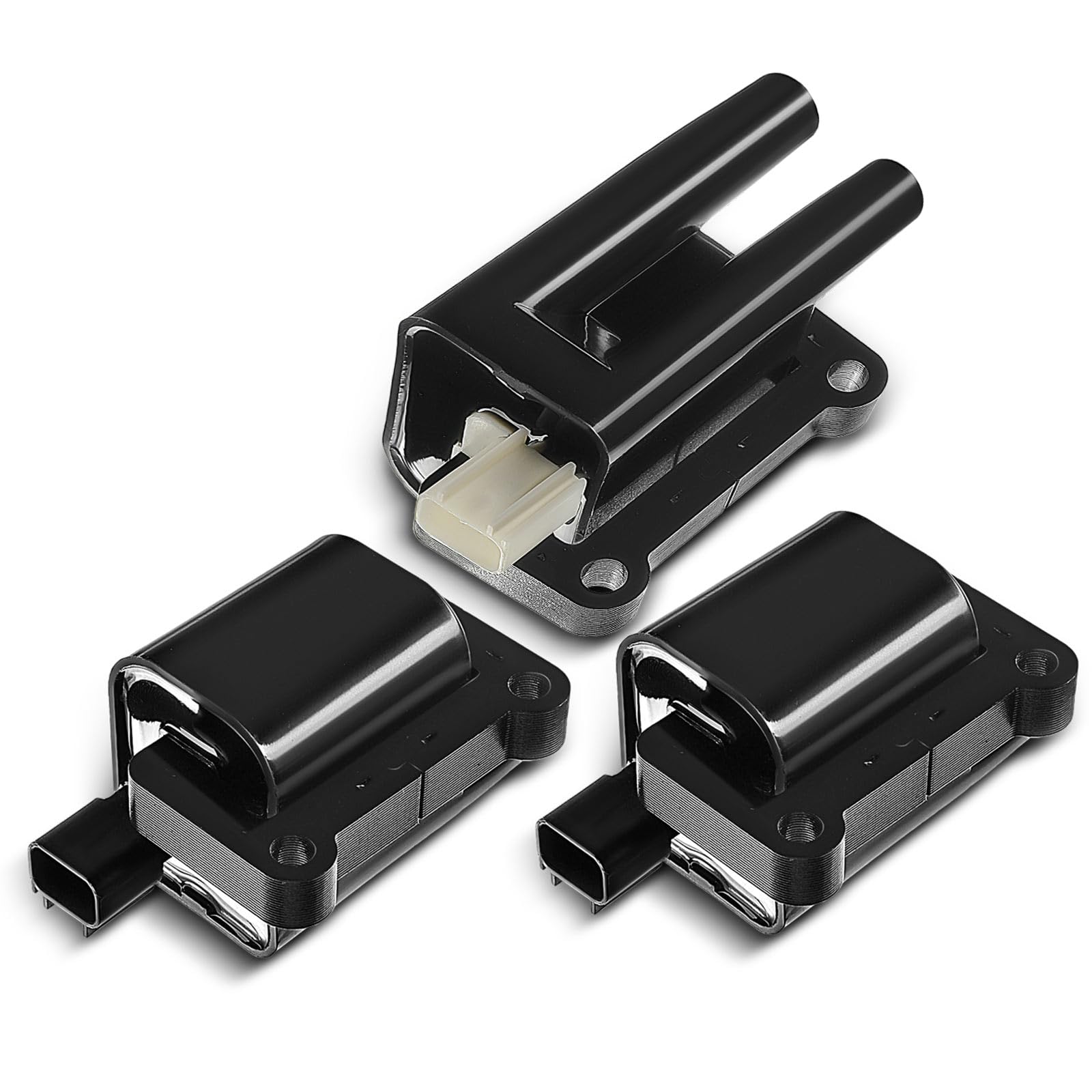 YHTAUTO Set of 3 Ignition Coil Pack Replacement for Mitsubishi Montero 1997-2002, Montero Sport 1997-2004 V6 3.5L 3.0L Replace M