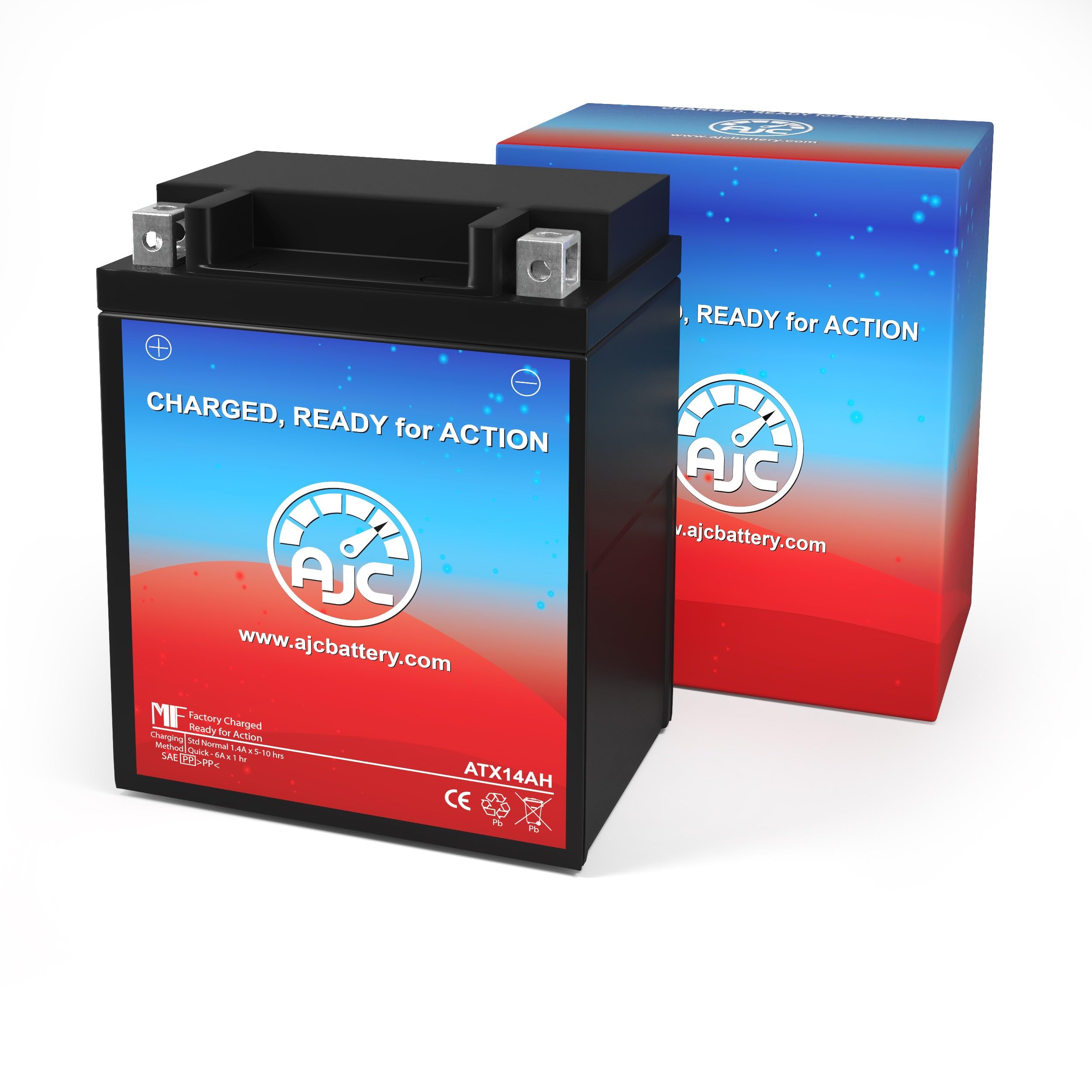 Ajc Battery Compatible With Polaris Sportsman 450 Ho Utility Edition Atv Battery