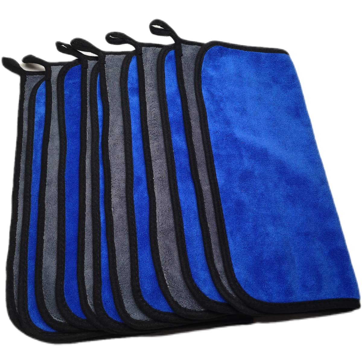 Softbatfy Ultrasoft, Large, Thick And Quick Drying Car Microfiber Cleaning Towel 800Gsm Polishing Waxing Auto Detailing Towel Cl