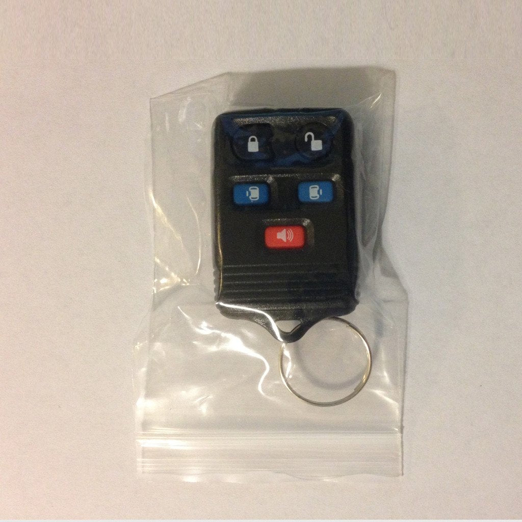Ri-Key Security - New Replacement Alarm Remote Shell Pad Button For Ford Focus 2000-2009 Keyless Key 4 Button Fob Case.