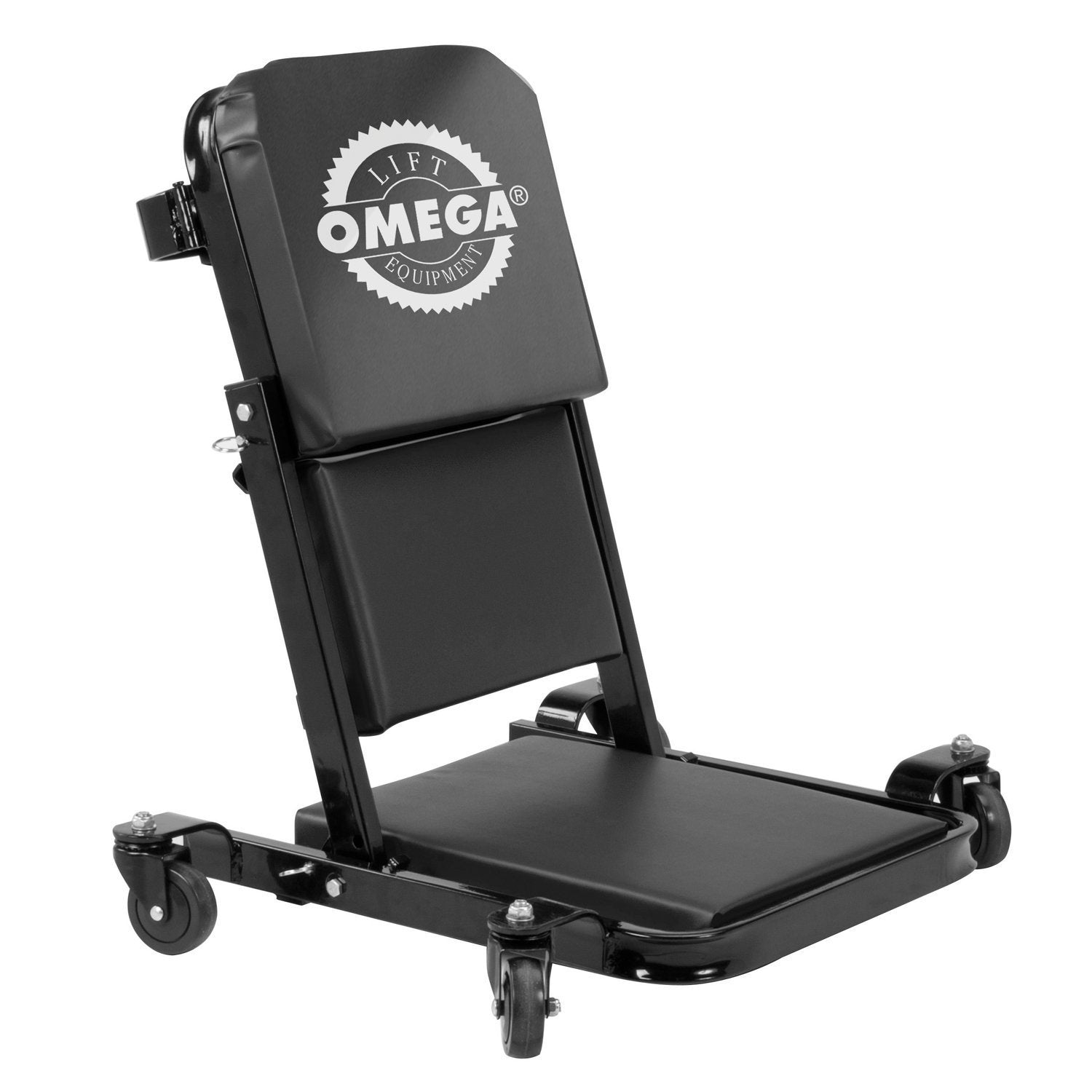 Omega 91452 Black Low Profile Z-Creeper - 450 Lbs. Capacity