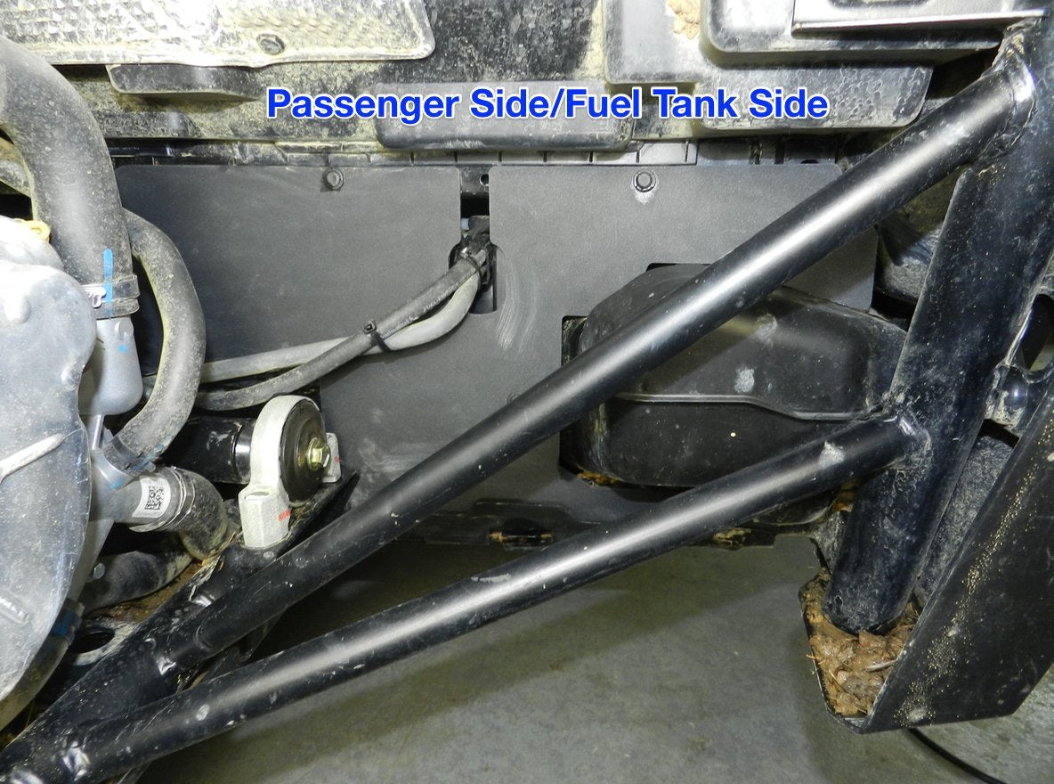 Bevel Engineering Mud & Rock Protection Package, Compatible With Polaris General 1000, Radiator Guards Shields