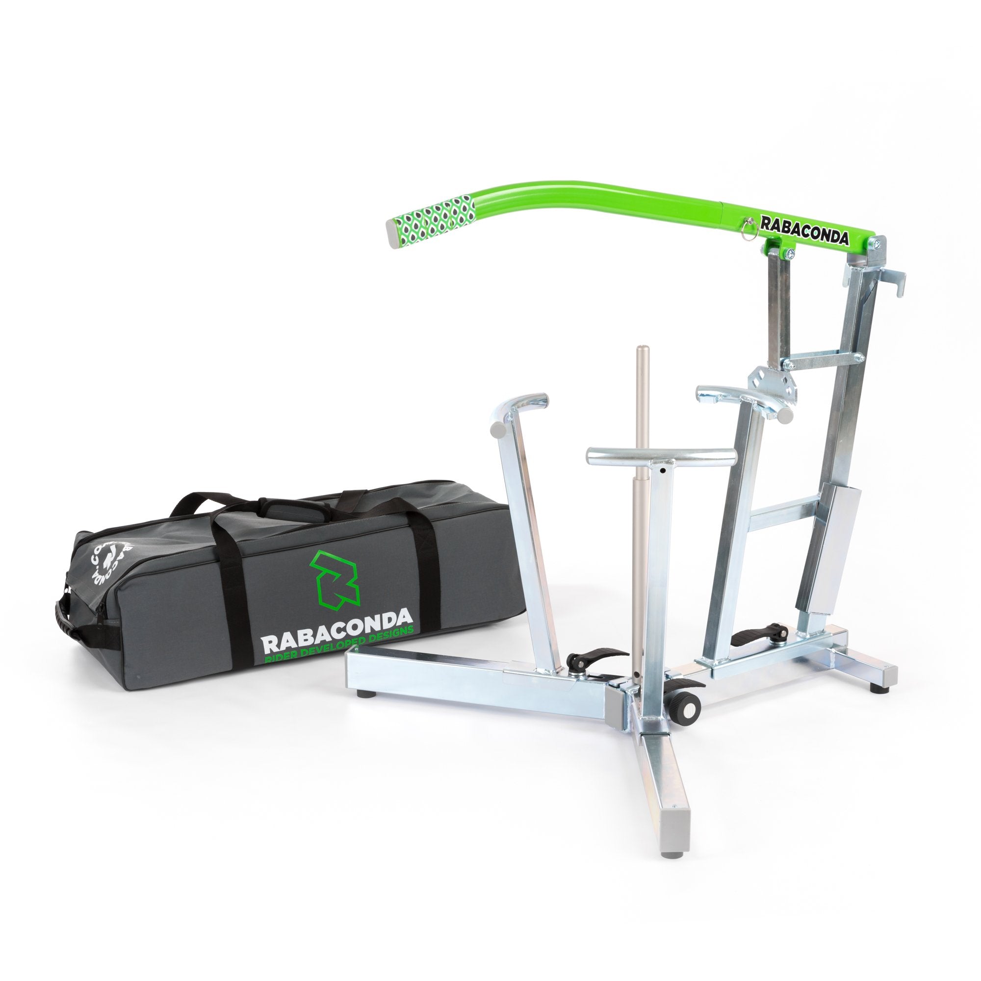 Rabaconda Dirt Bike & Dual Sport Tire Changer - Fastest Tire Bead Breaker Among Motorcycle Tire Changing Tools. Model 3Mmc – For Dirt And Dual Sport Bikes. Not Suitable For Street Bikes