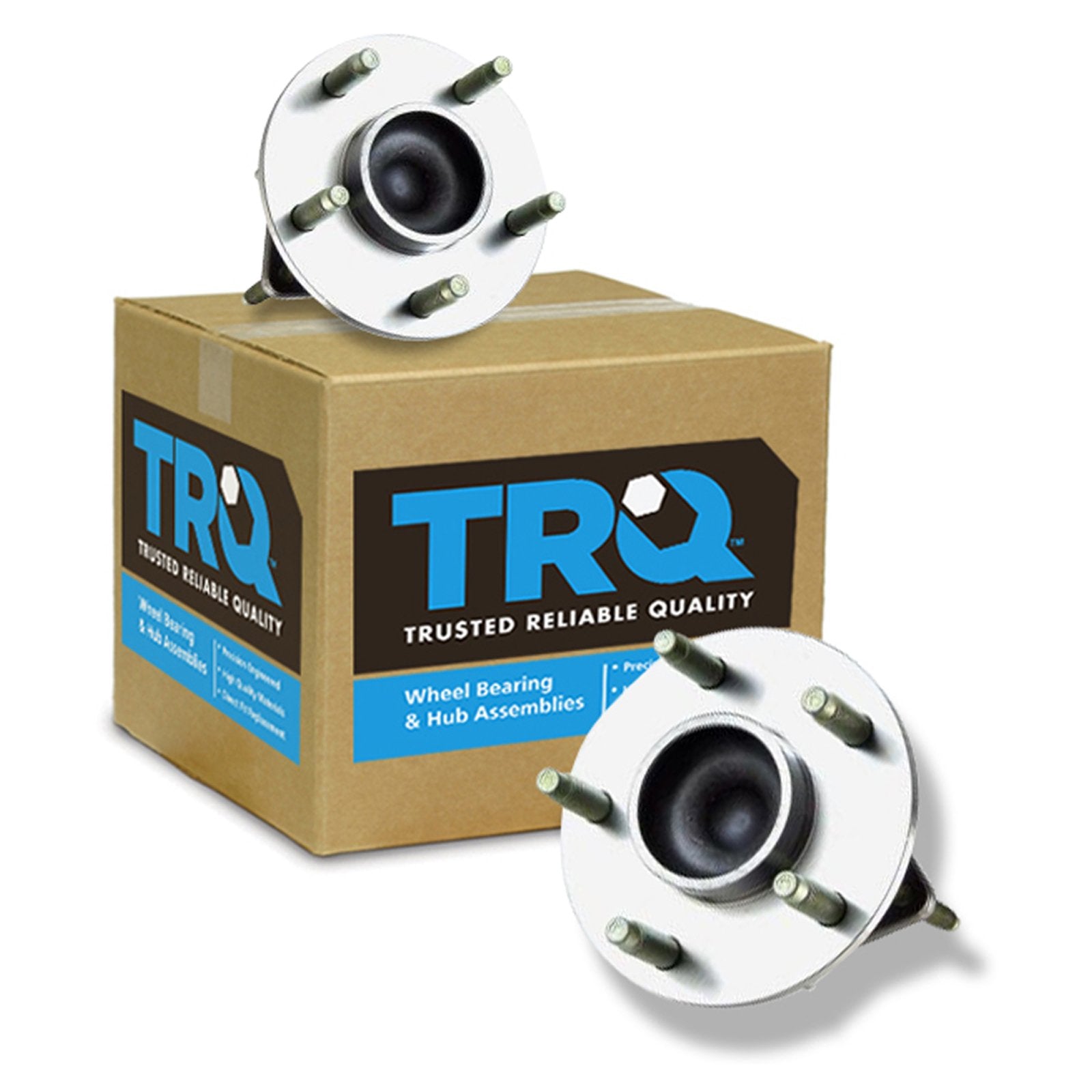 Trq Rear Wheel Hub Bearings Assembly Set Compatible With 2006-2008 Chevrolet Hhr 2004-2007 Malibu 2005-2007 Pontiac G6