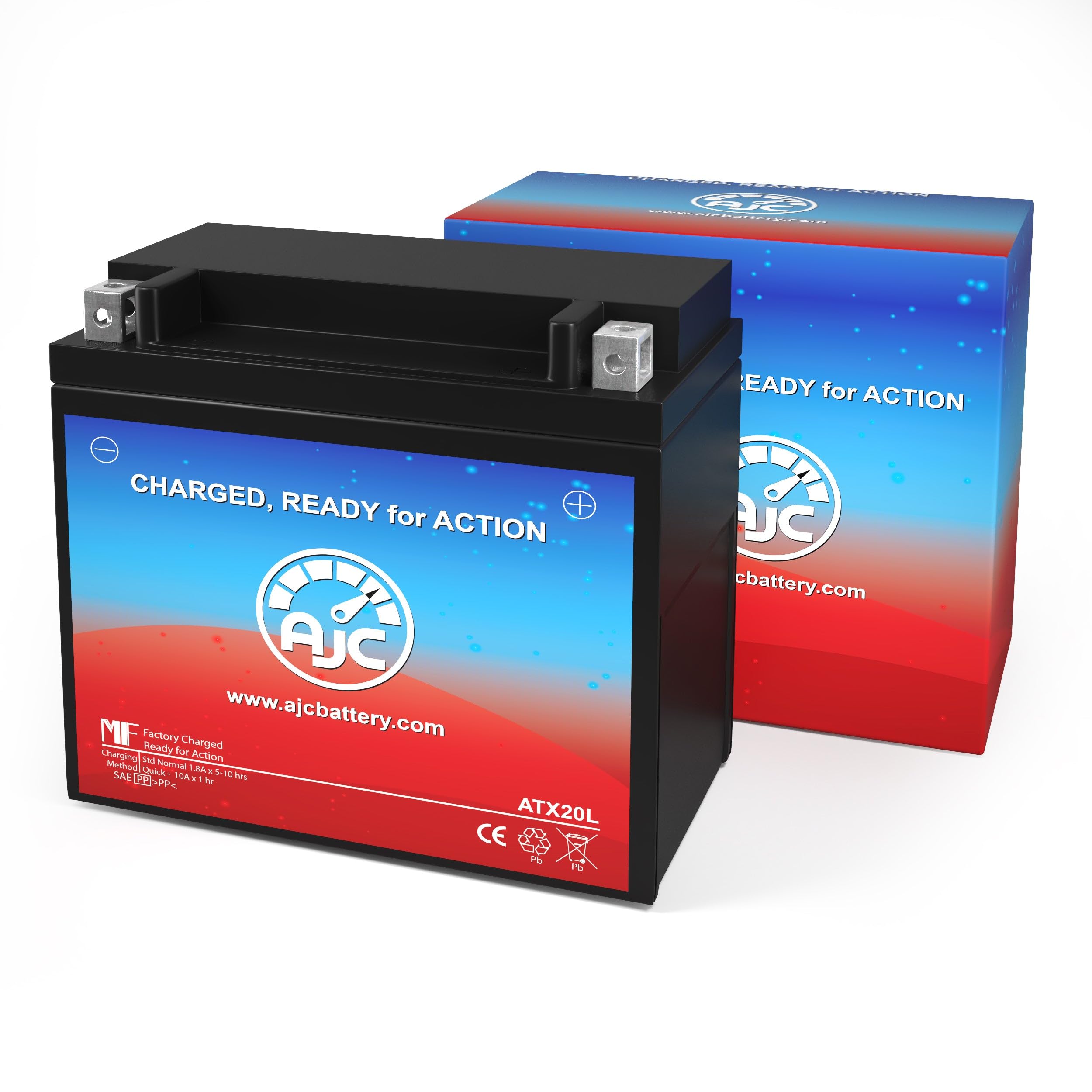 Ajc Battery Compatible With Can-Am Brp Outlander 800 Efi Atv Battery (2006-2011)