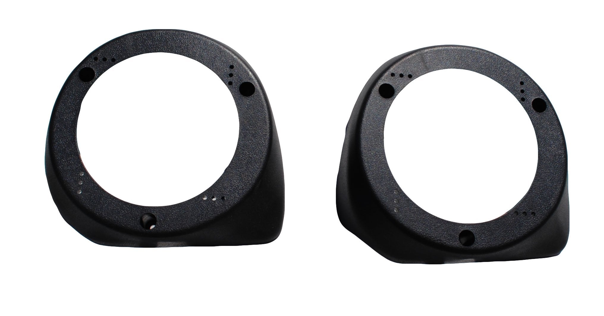 Custom Install Parts 6.5" Speaker Adapter for Harley Davidson Touring 1989-2004 - Plastic, Non-Vented Lower Fairing