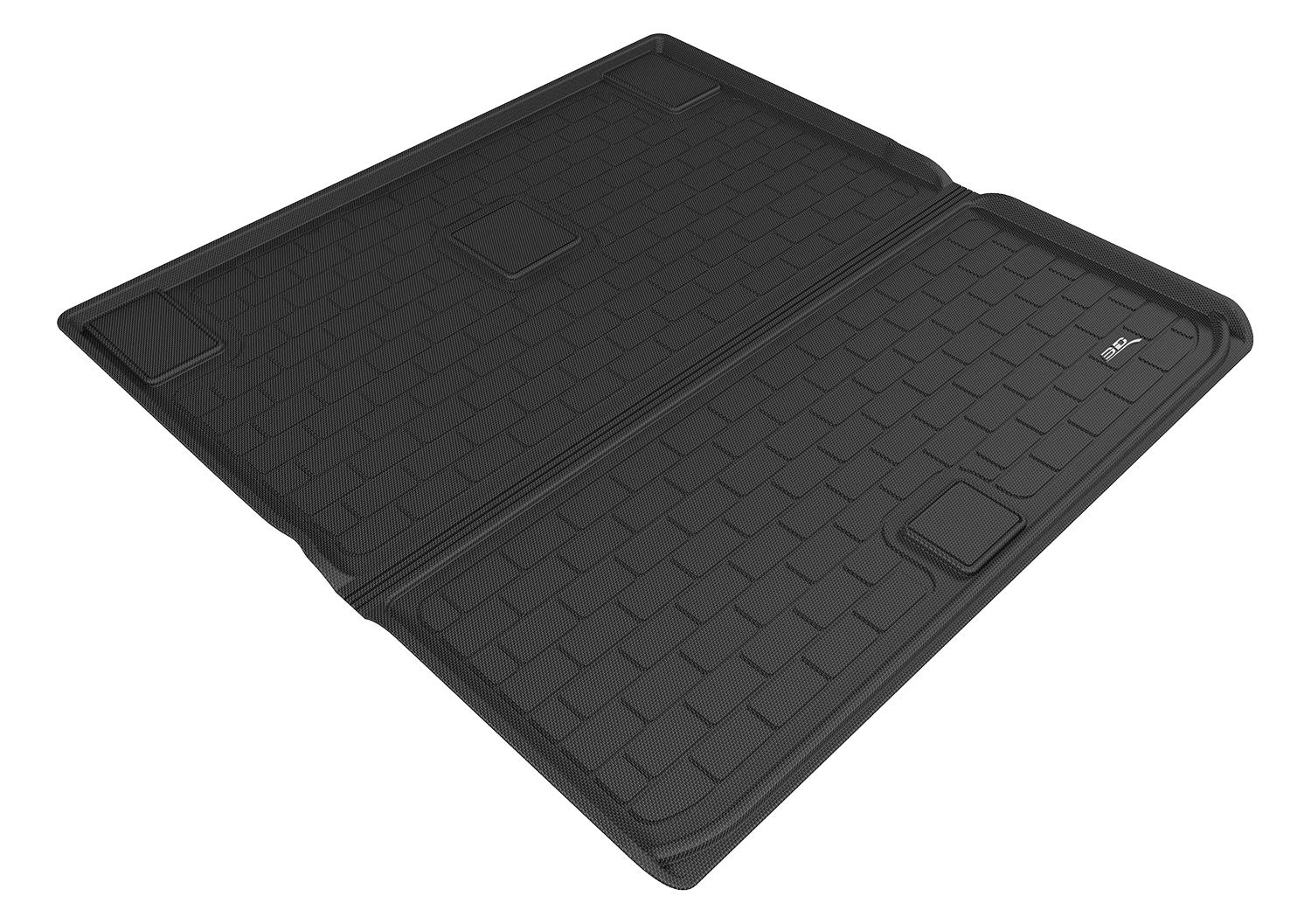 3D MAXpider Custom Fit Kagu Cargo Liner (Black) Compatible with GMC Acadia 2017 20122016  R2