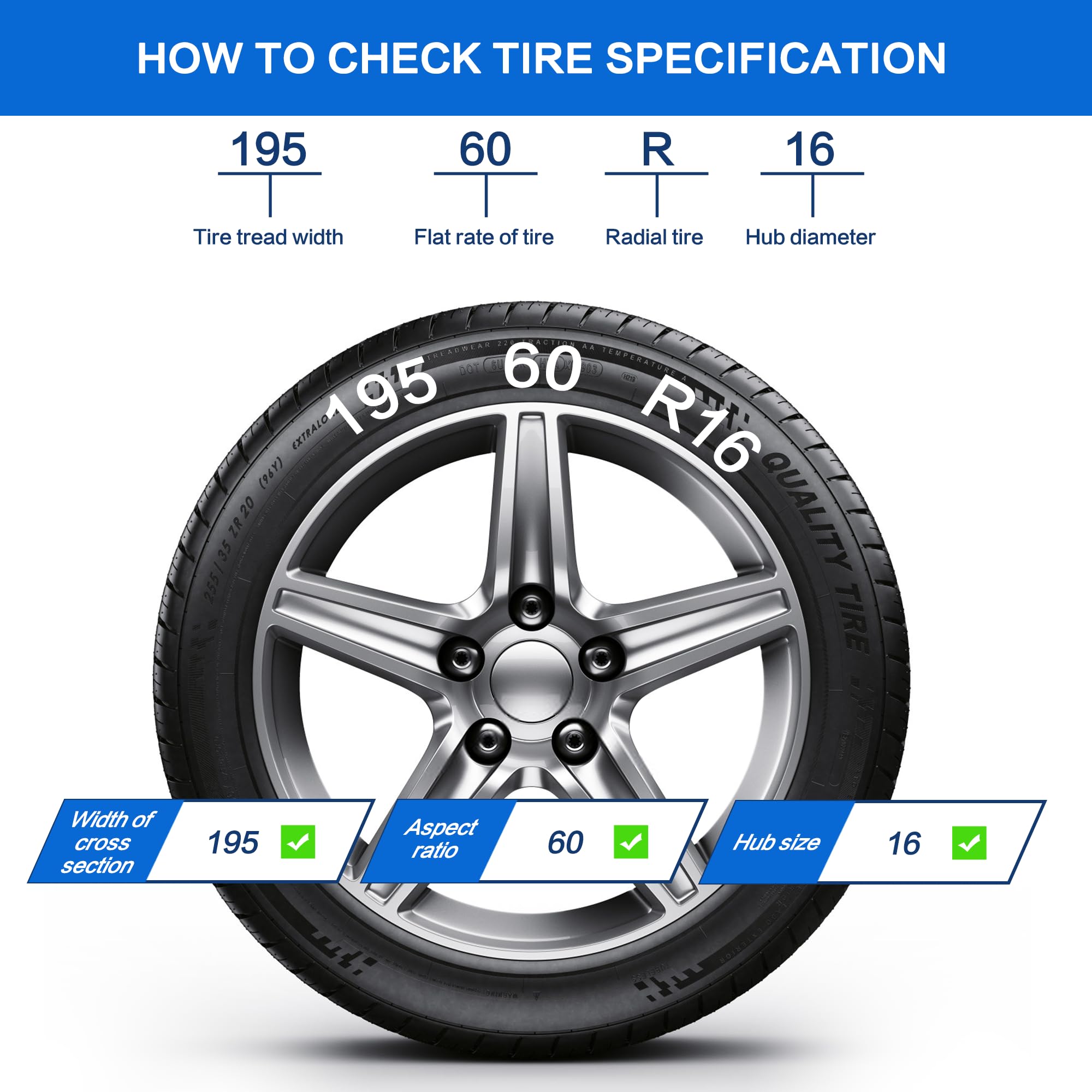 2 Packs Tire Chains Car Anti Slip Snow Chains For Suv/Truck/Car In Snow, Sand, Mud And Ice (Kn140)