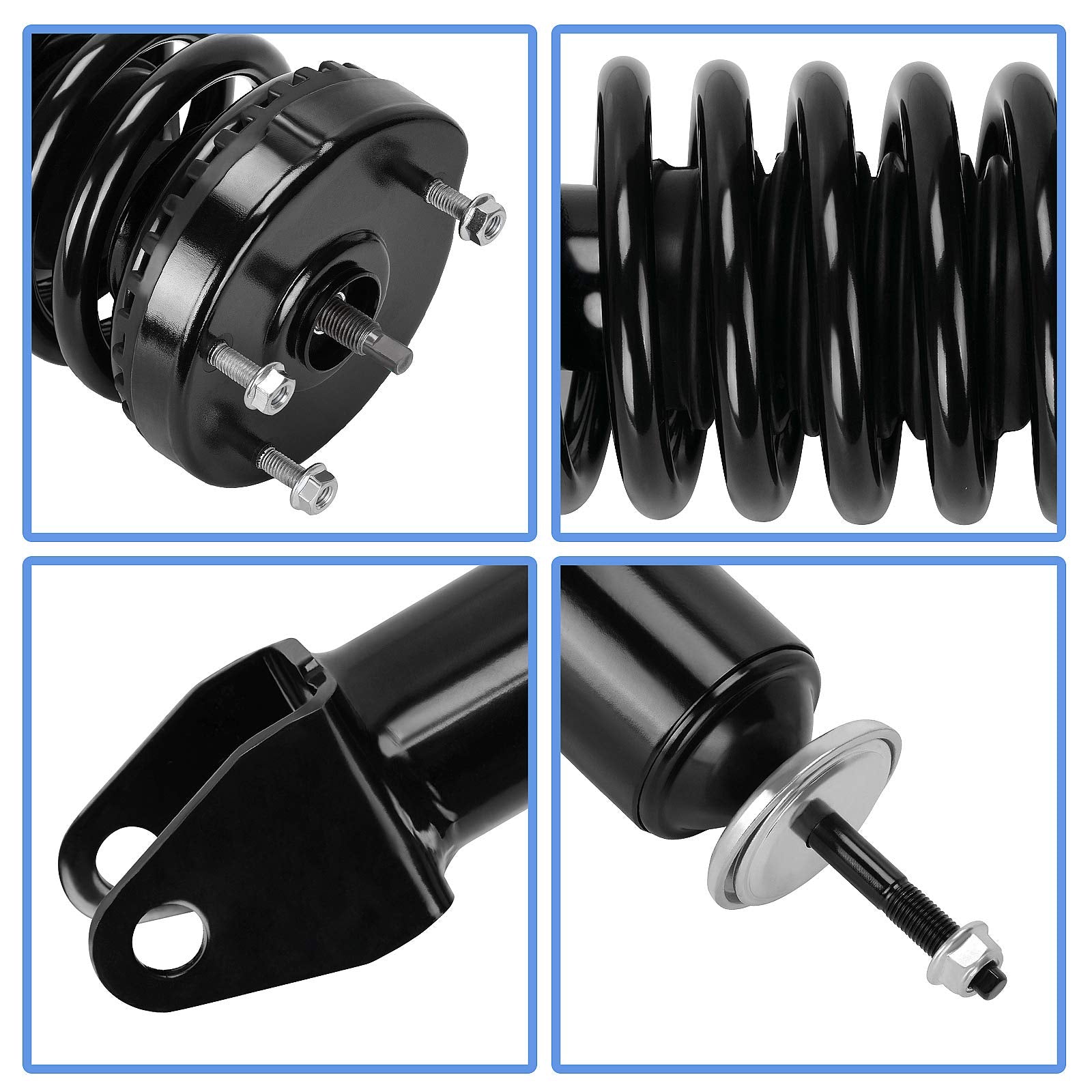 YITAMOTOR Front Complete Struts & Rear Shocks for 2005-2010 Chrysler 300, 2006-2010 Dodge Charger, 2005-2008 Dodge Magnum R