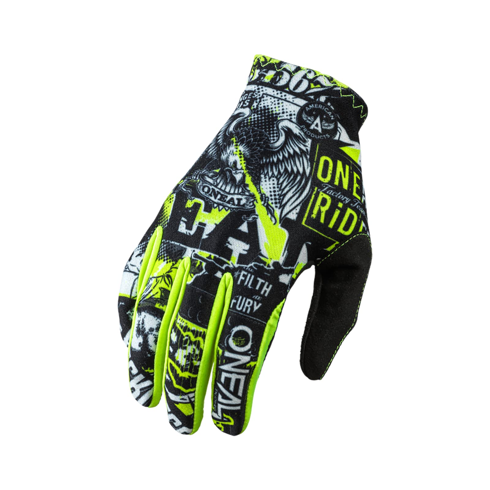 O'NEAL 0391-208 Matrix Unisex-Adult Glove (Yellow, 8)