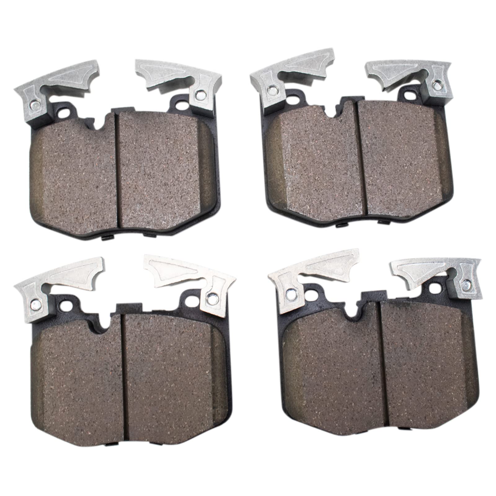 TRQ Front Ceramic Disc Brake Pad Set for BMW Toyota New