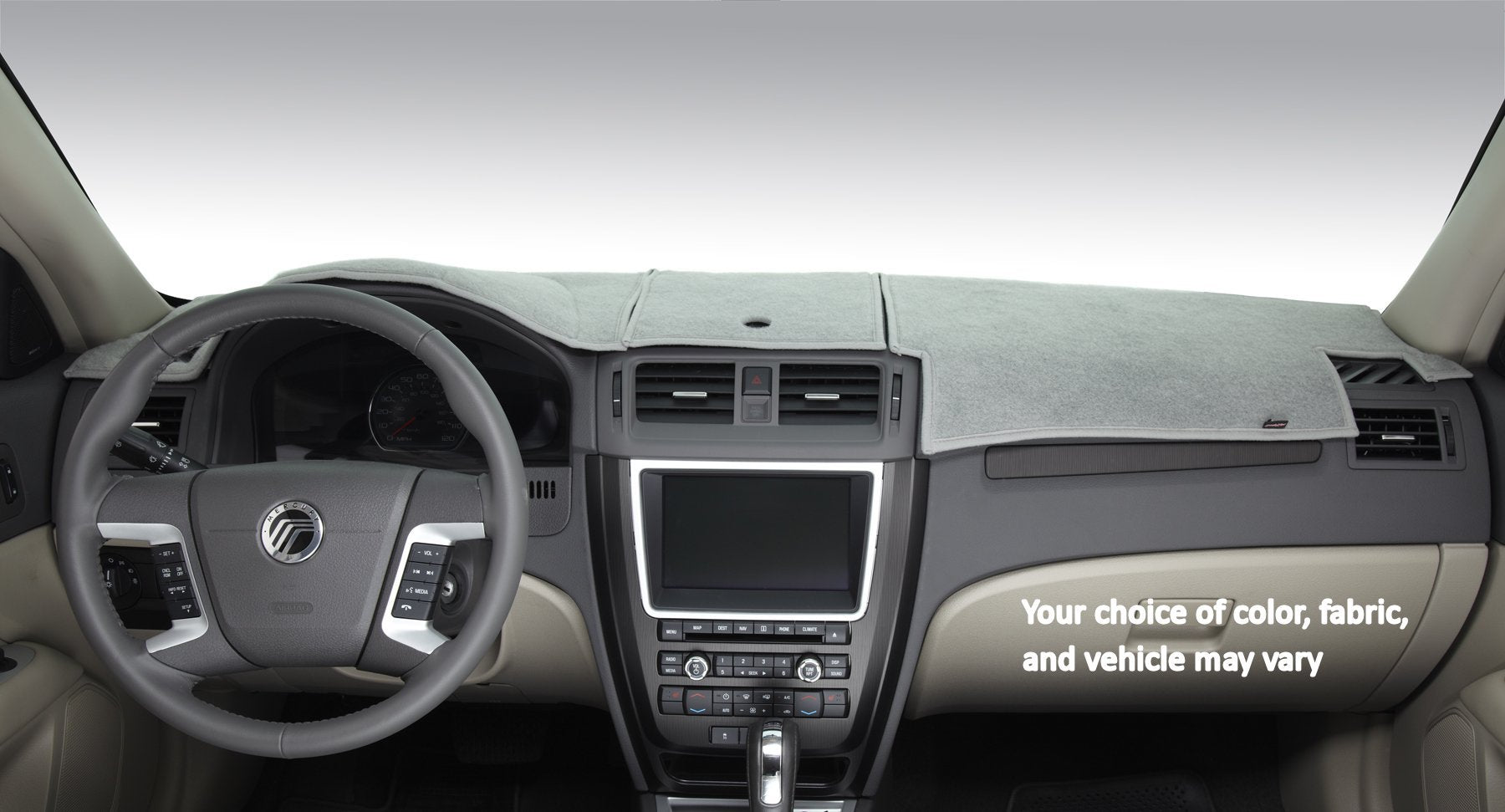 Dashmat Dash Board Cover, Grey