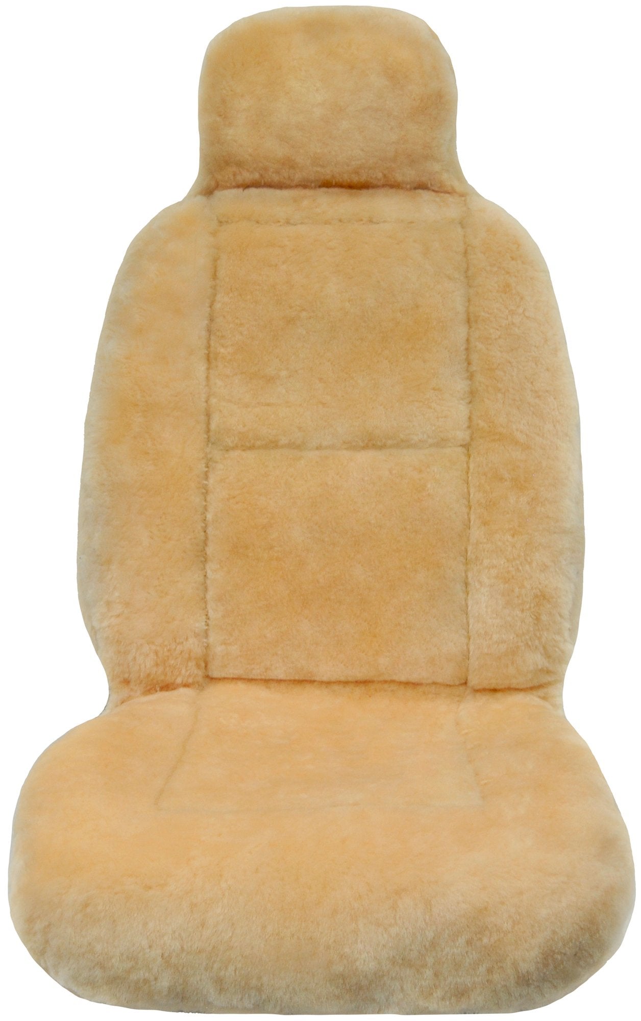 Eurow Sheepskin Seat Cover, Beige, 56"x23", Model 1-SAB-XL-A, Premium Quality