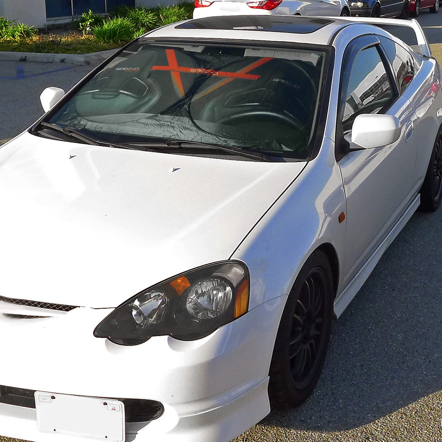 Spec-D Tuning 59''X31'' Car Sun Block Sunshade Windshield Protector