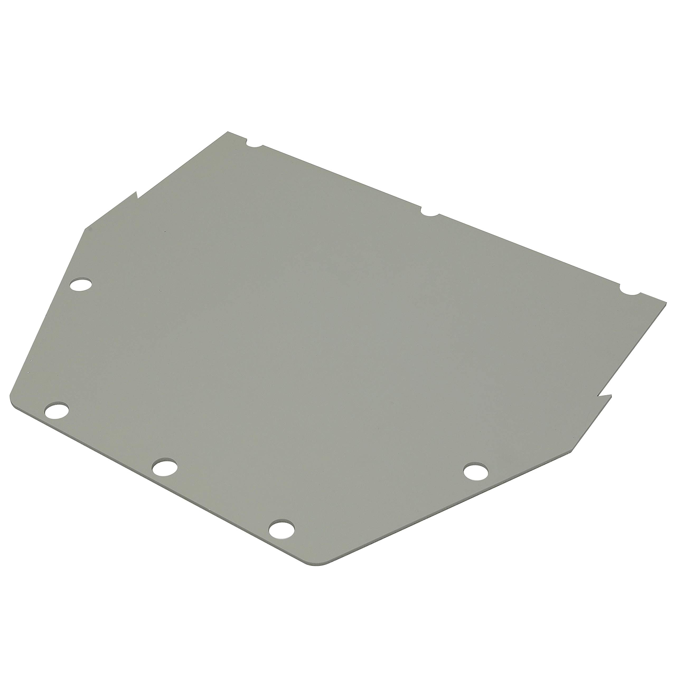 ECOTRIC Aluminum Full Chassis Skid Plate for 2008-2014 Polaris RZR 800/900 - Silver, Model AM-070