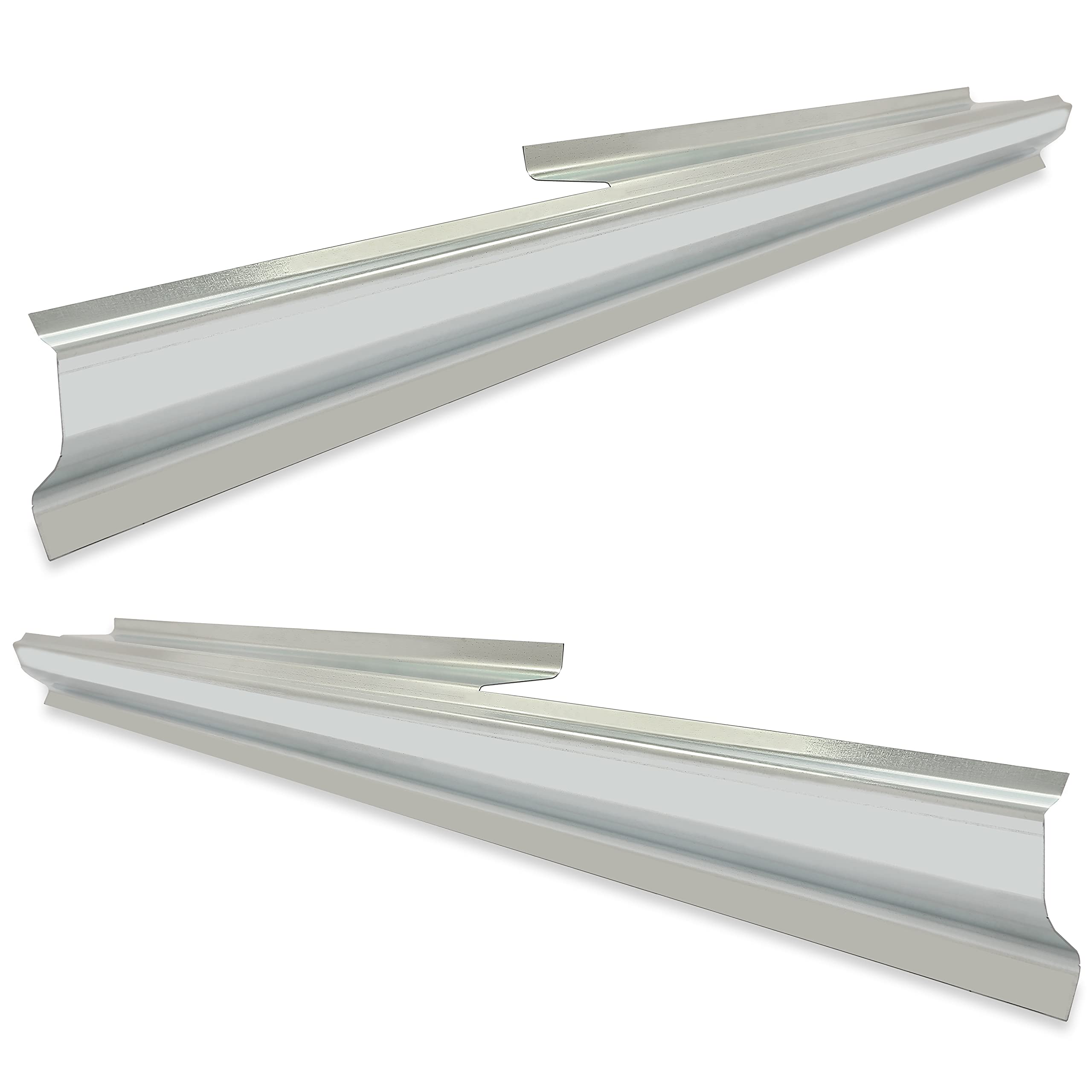 Kuafu Rocker Panels Compatible With 1994-2002 Dodge Ram 1500 2500 3500 2 Door Standard Cab Replacement Pair Slip-On Style