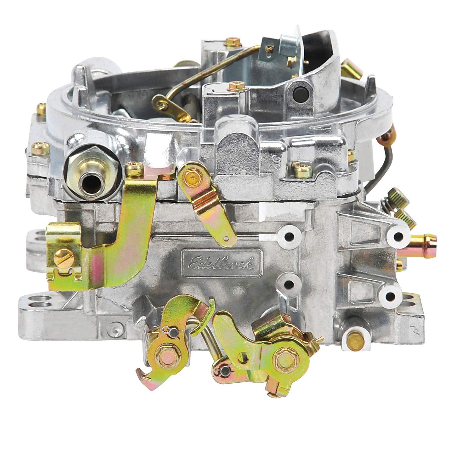 Edelbrock 1404 Performer Series 550 Cfm Square Bore 4-Barrel Air Valve Secondary Manual Choke New Carburetor