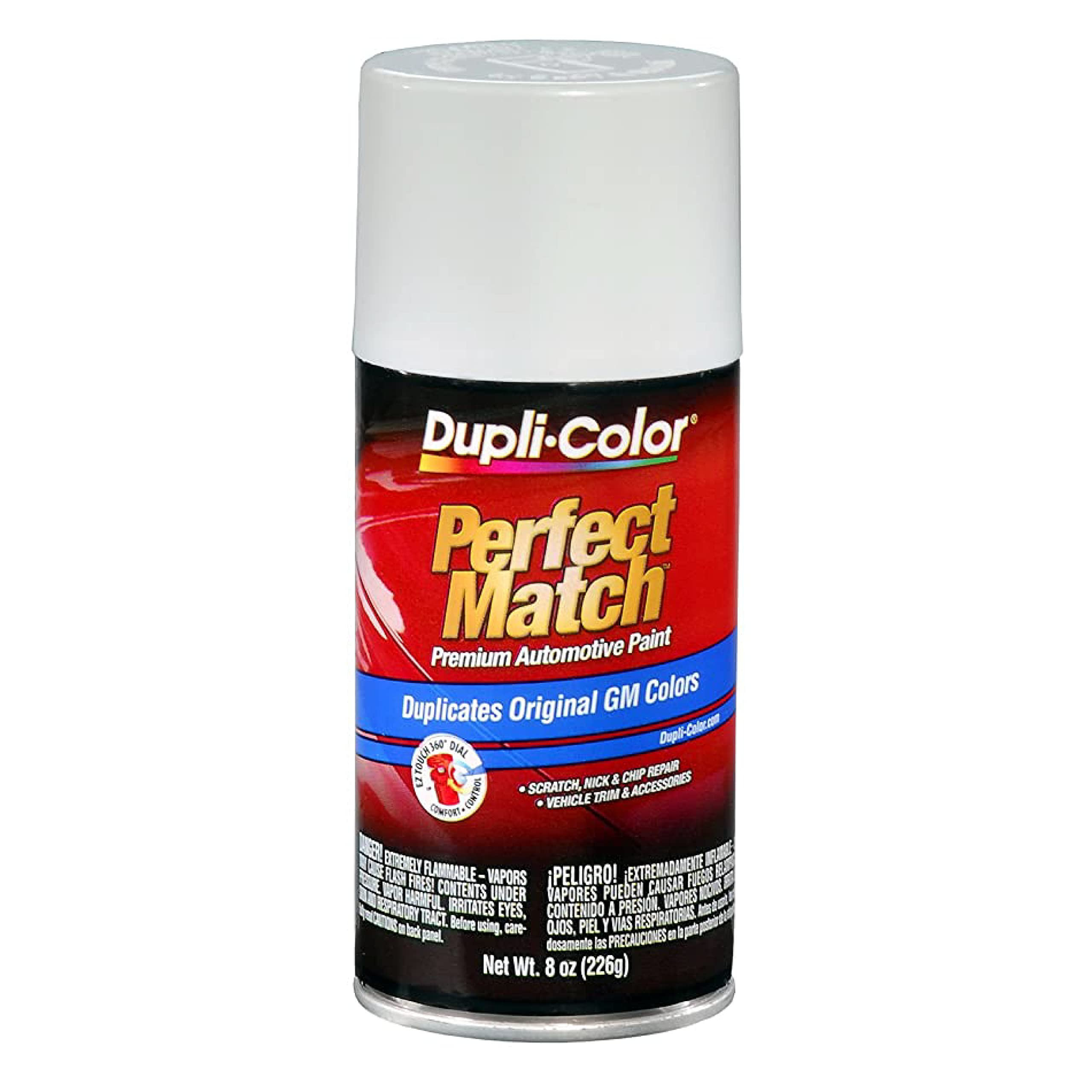 Dupli-Color Ebgm04347-6 Pk Olympic White General Motors Exact-Match Automotive Paint - 8 Oz. Aerosol, (Case Of 6)