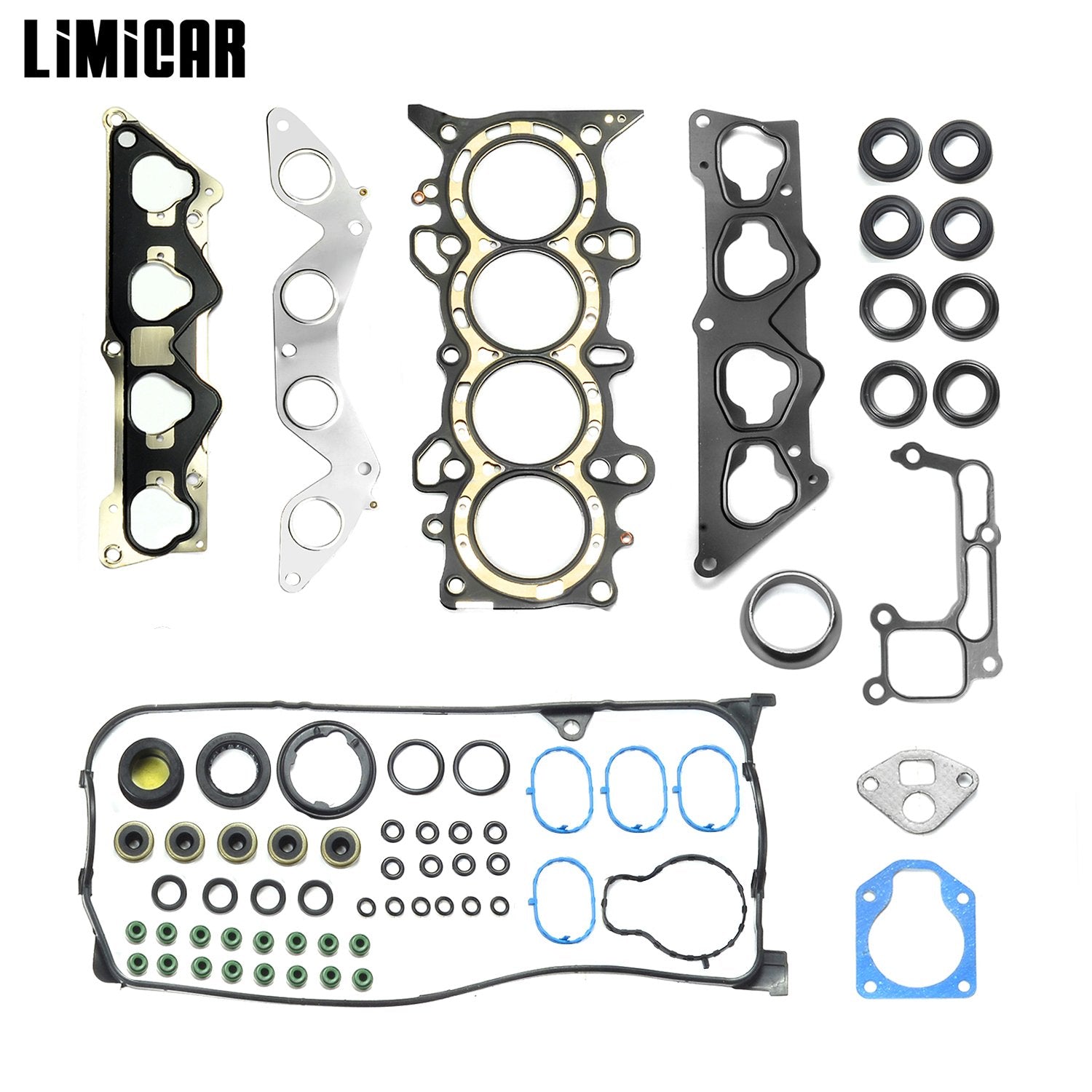 LIMICAR MLS Engine Cylinder Head Gasket Set for 2001 2002 2003 2004 2005 Civic DX LX Civic D17A1 HS26236PT-2 HS4034 HB4034
