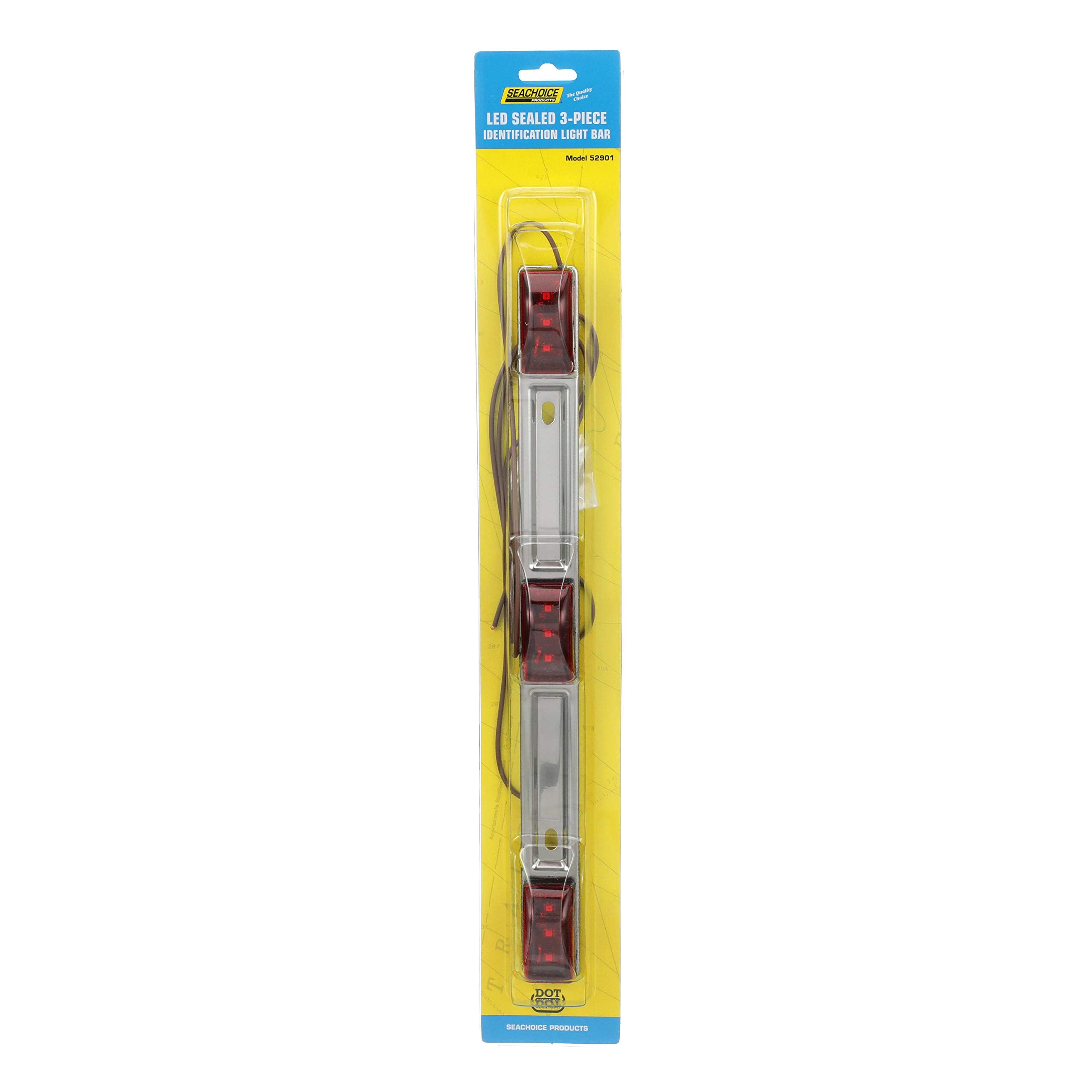 Seachoice 52901 Led Sealed 3-Piece Identification Light Bar