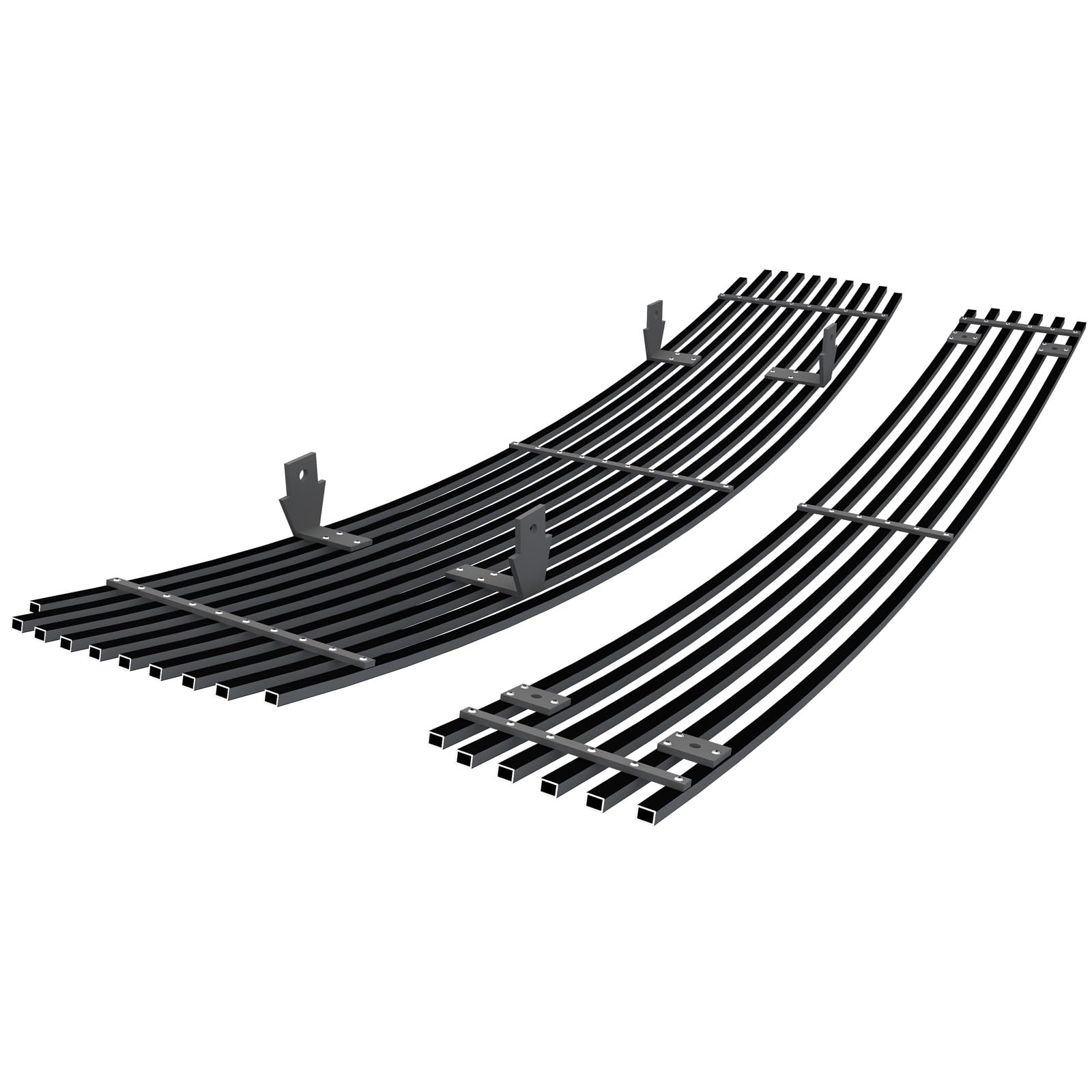 Off Roader eGrille Compatible with Nissan Maxima 2009-2014 Stainless Steel Black 8x6 Horizontal Billet Grille Insert Combo BGC-2