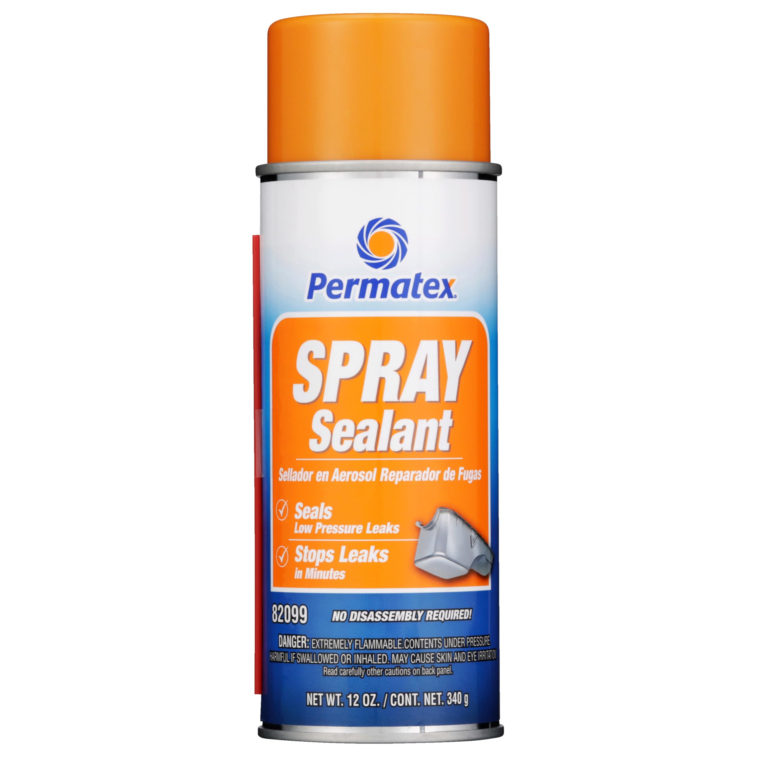 Permatex Spray Sealant, Natural Finish, 12 oz, Plastic, Model 82099
