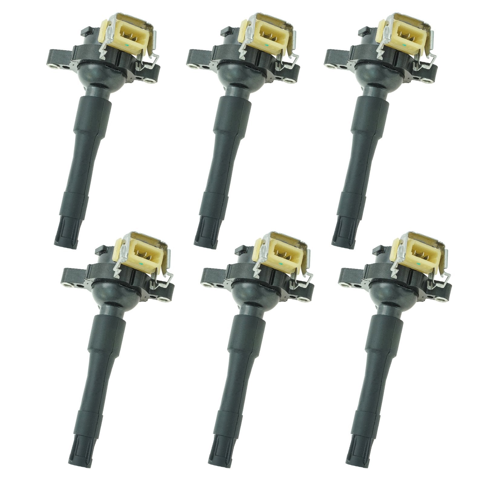 Trq Ignition Coil Set Compatible With 96-03 Bmw 02-05 Land Rover
