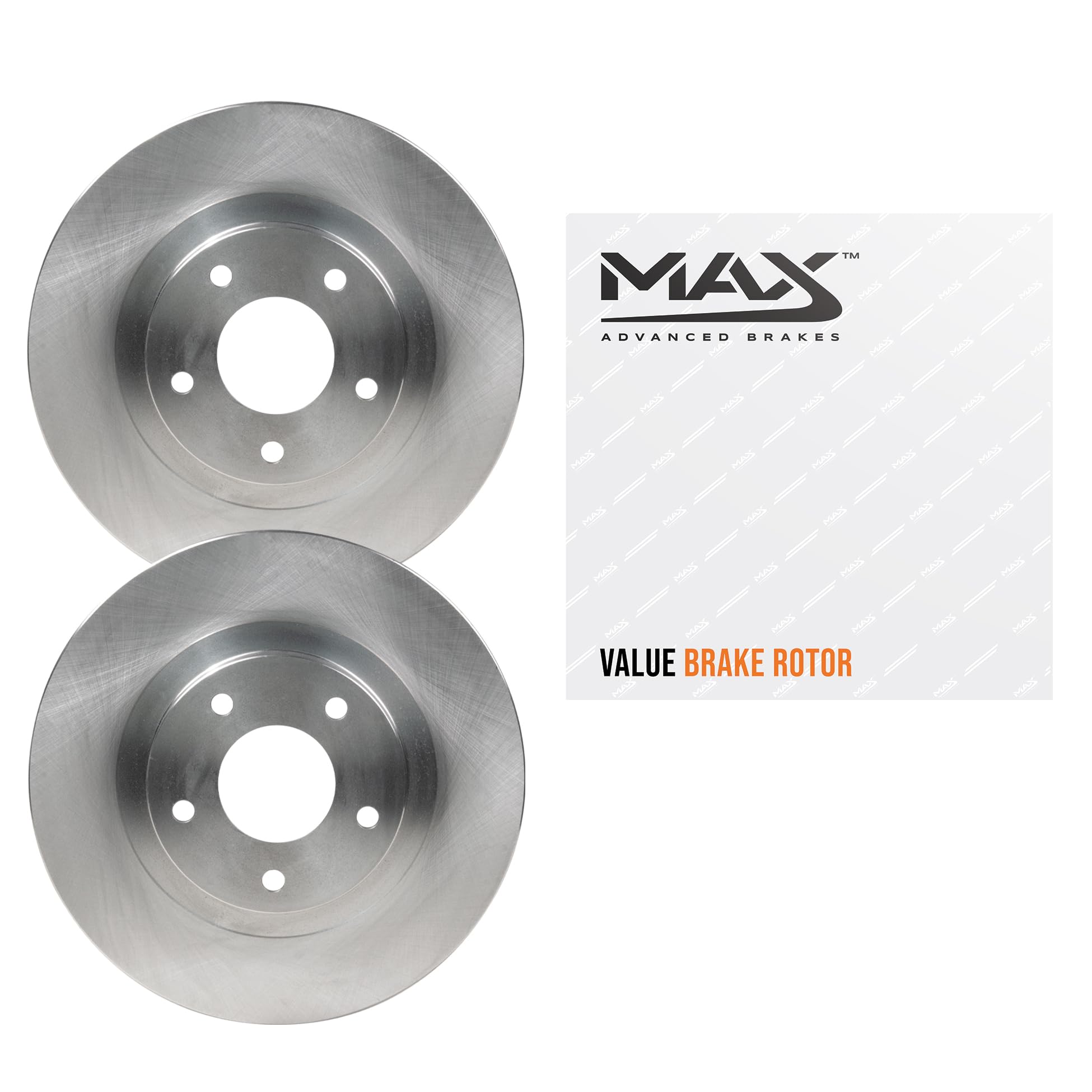 Max Advanced Brakes Front Brake Rotors For 2019 2020 2021 2022 2023 Volvo Xc40 W/11.65'' Diameter Rotor Replacement Oe Disc Brak