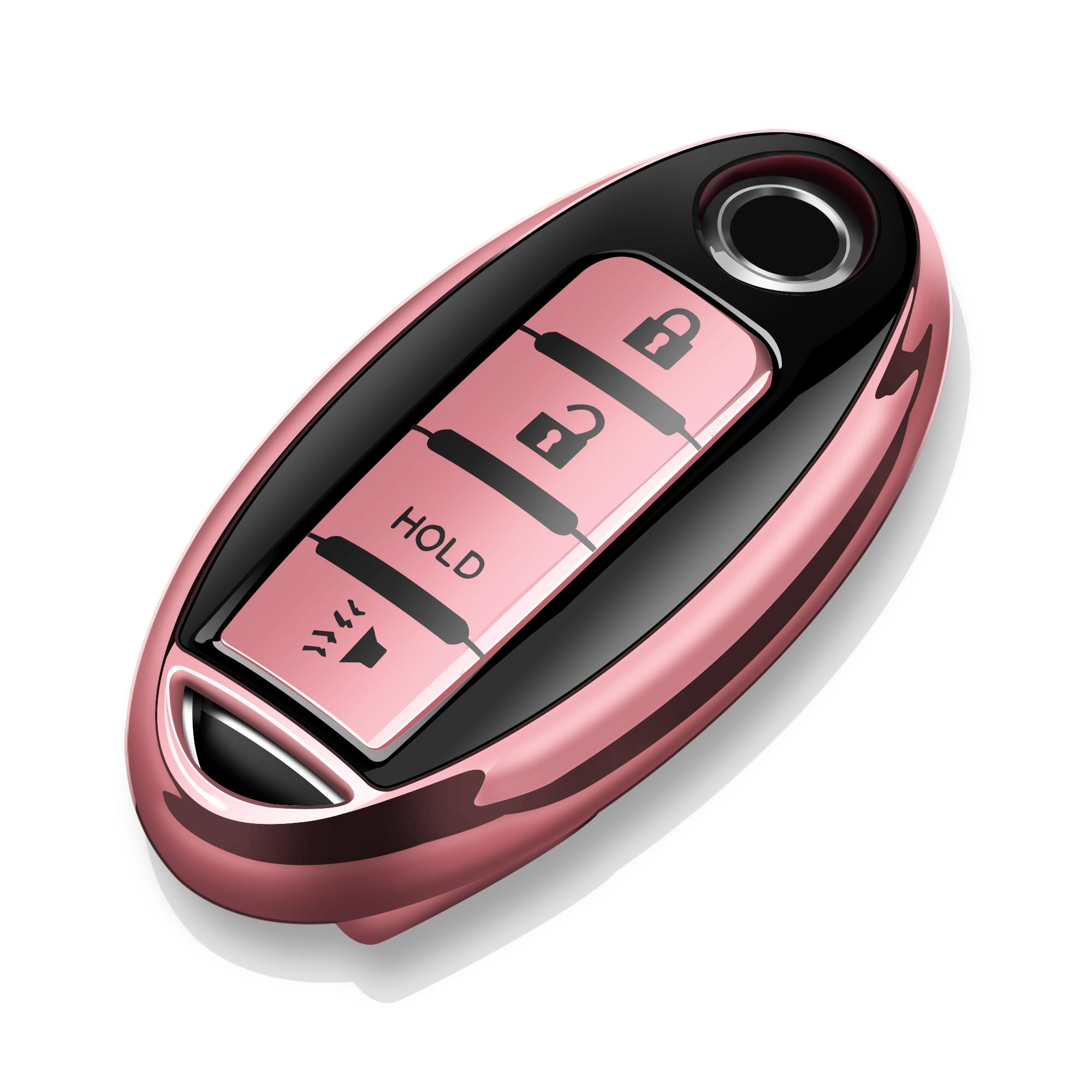 Tukellen Compatible With Nissan Key Fob Cover Soft Tpu Key Case For Infiniti X-Trail Rogue Altima Quest Pathfinder Sentra Patrol