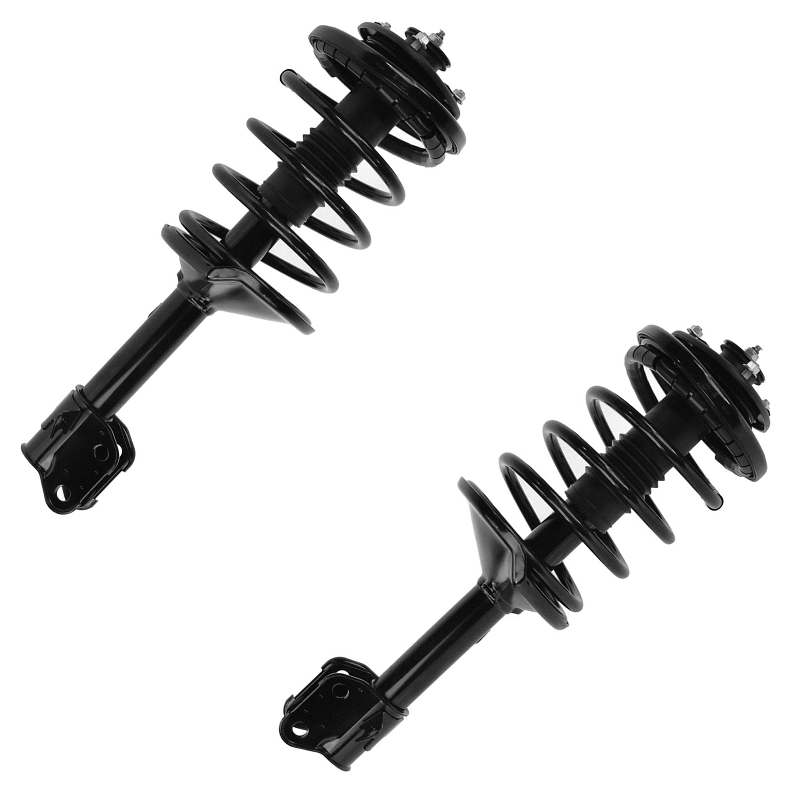Trq Front Strut & Coil Spring Assembly Set Driver & Passenger Sides Compatible With 01-02 Acura Mdx 03-08 Honda Pilot