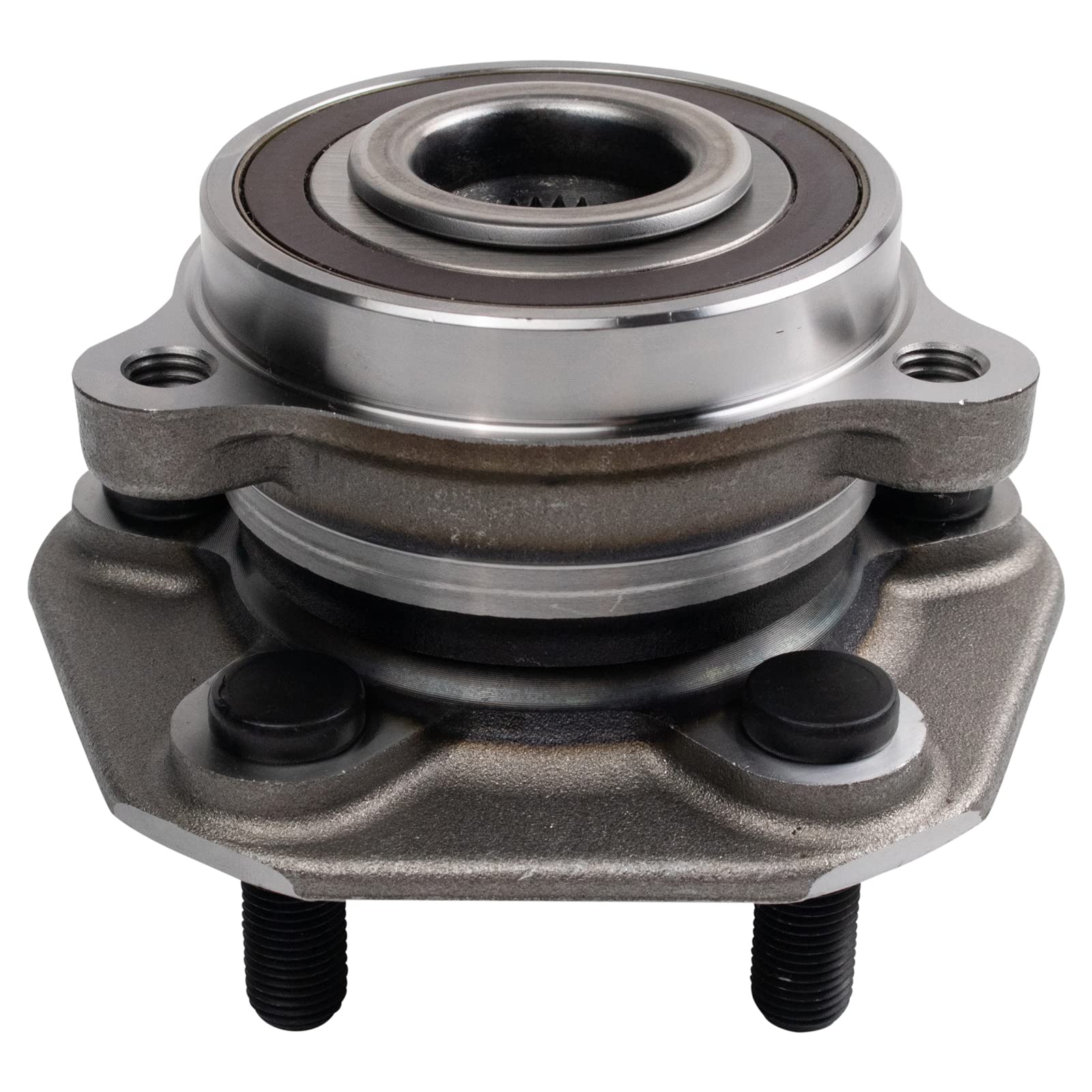 TRQ Front Rear Wheel Hub Bearings Assembly Set for 2018-2019 Tesla 3, 2020 Y - Alloy Steel, Model BHA30423