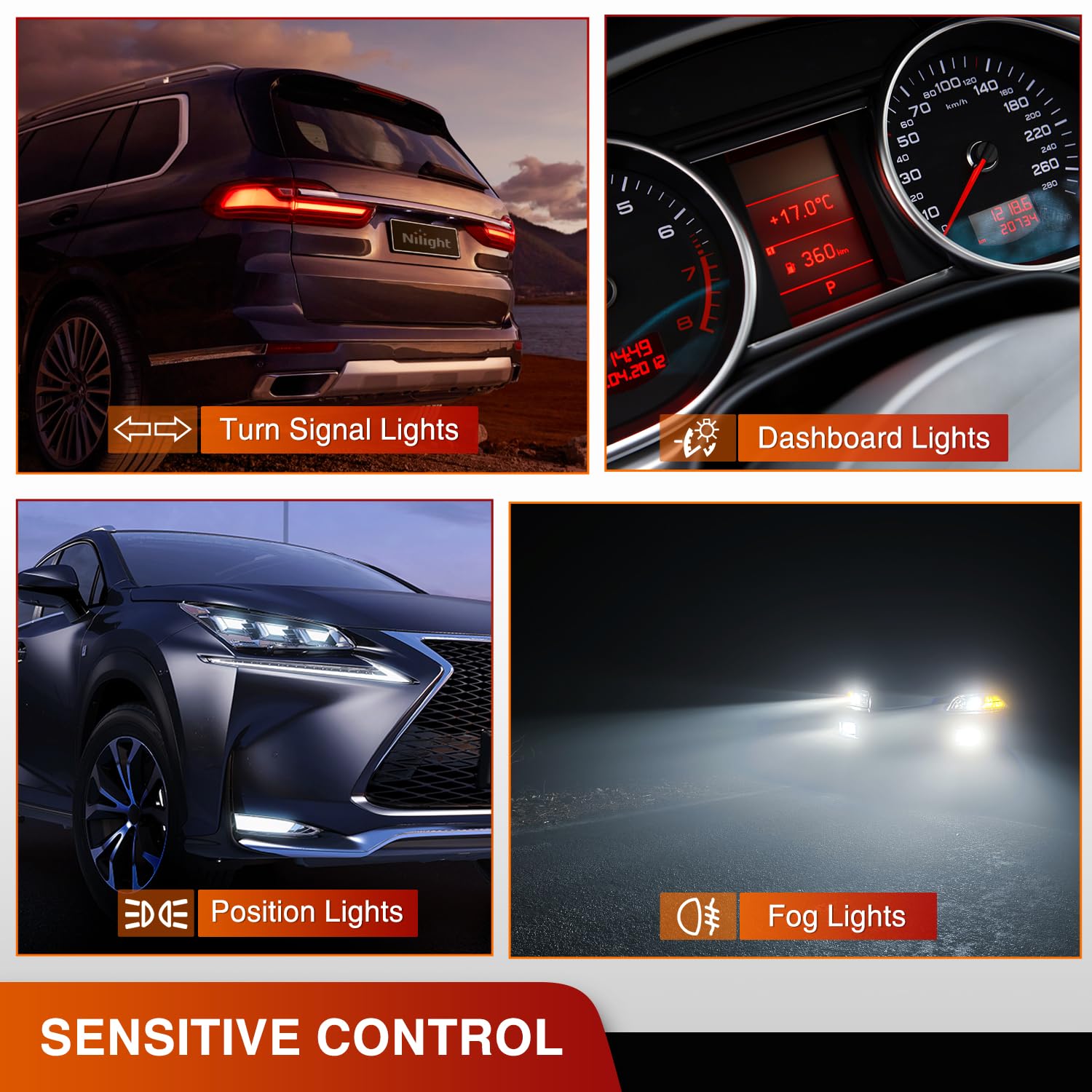 Nilight Turn Signal Switch Compatible With 2007-2018 Jeep Wrangler Compass Patriot 2008-2010 Grand Cherokee Liberty 2007-2014 Do