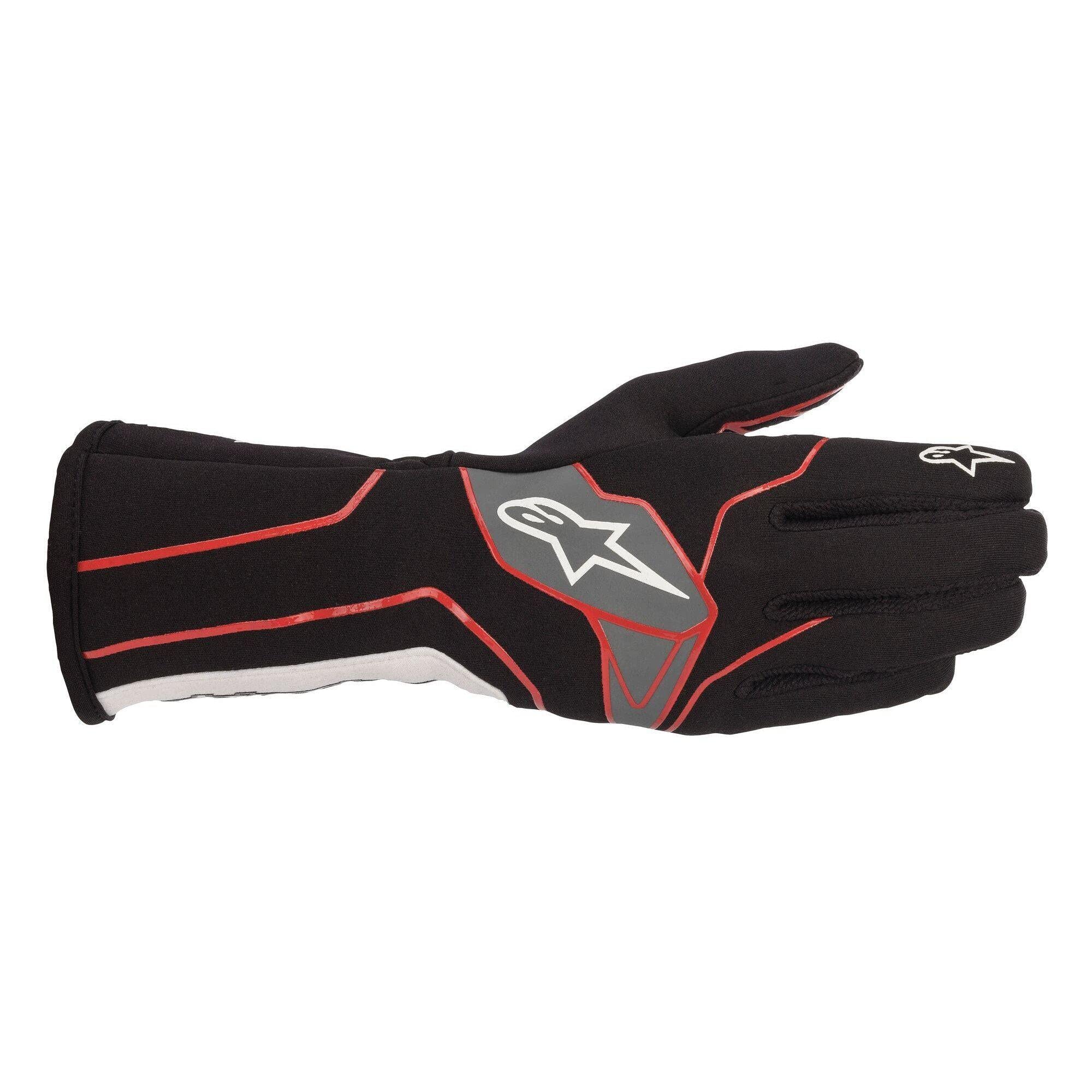Alpinestars Tech-1 K V2 Karting Gloves - Size Small - Black/Red/White (3551720-132-S)